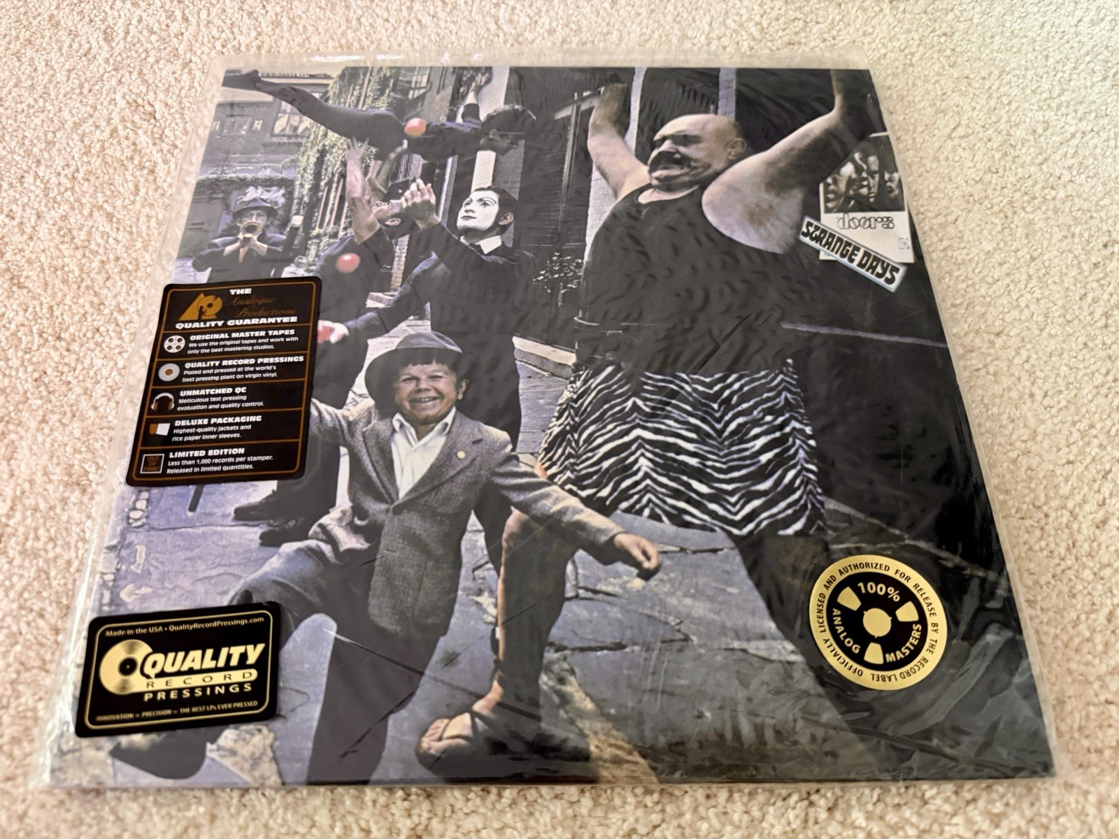 The Doors Strange Days Analogue Productions 2X45 RPM LP – SEALED