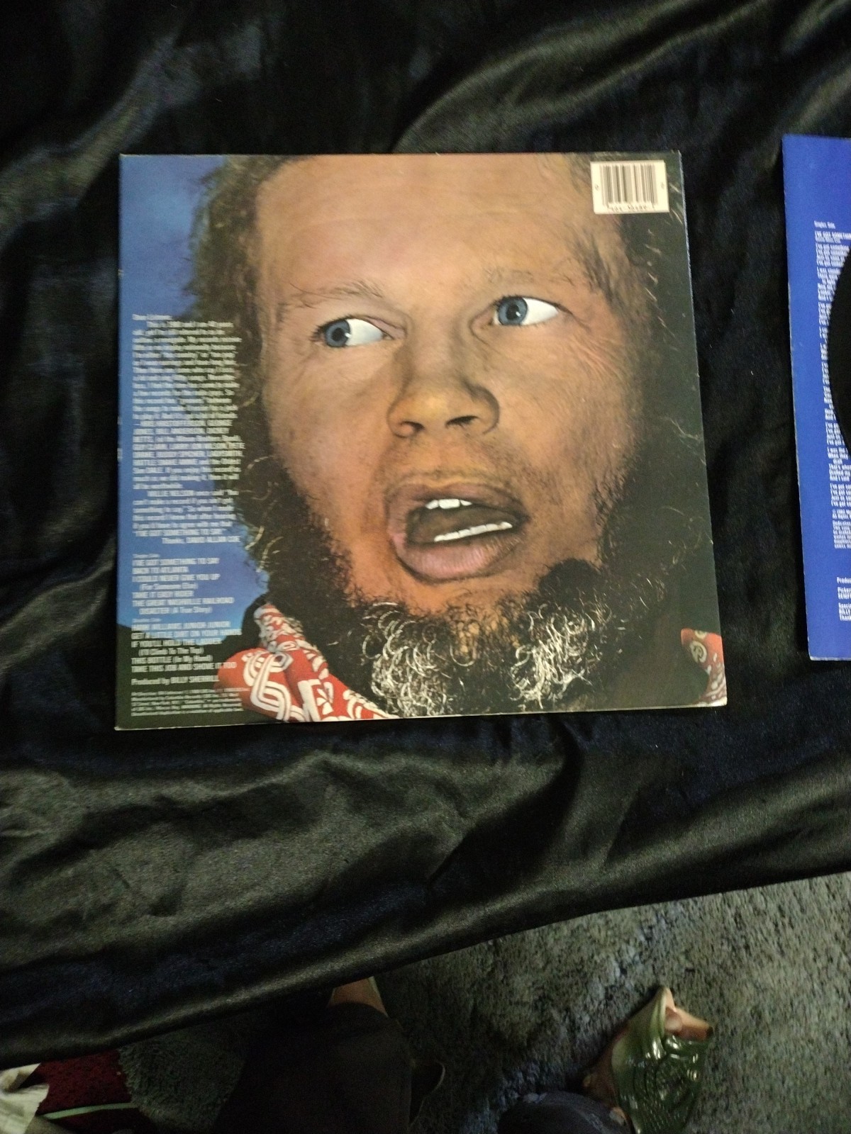David Allan Coe (EX) I’ve Got Something to Say LP COLUMBIA Inner Sleeve OUTLAW