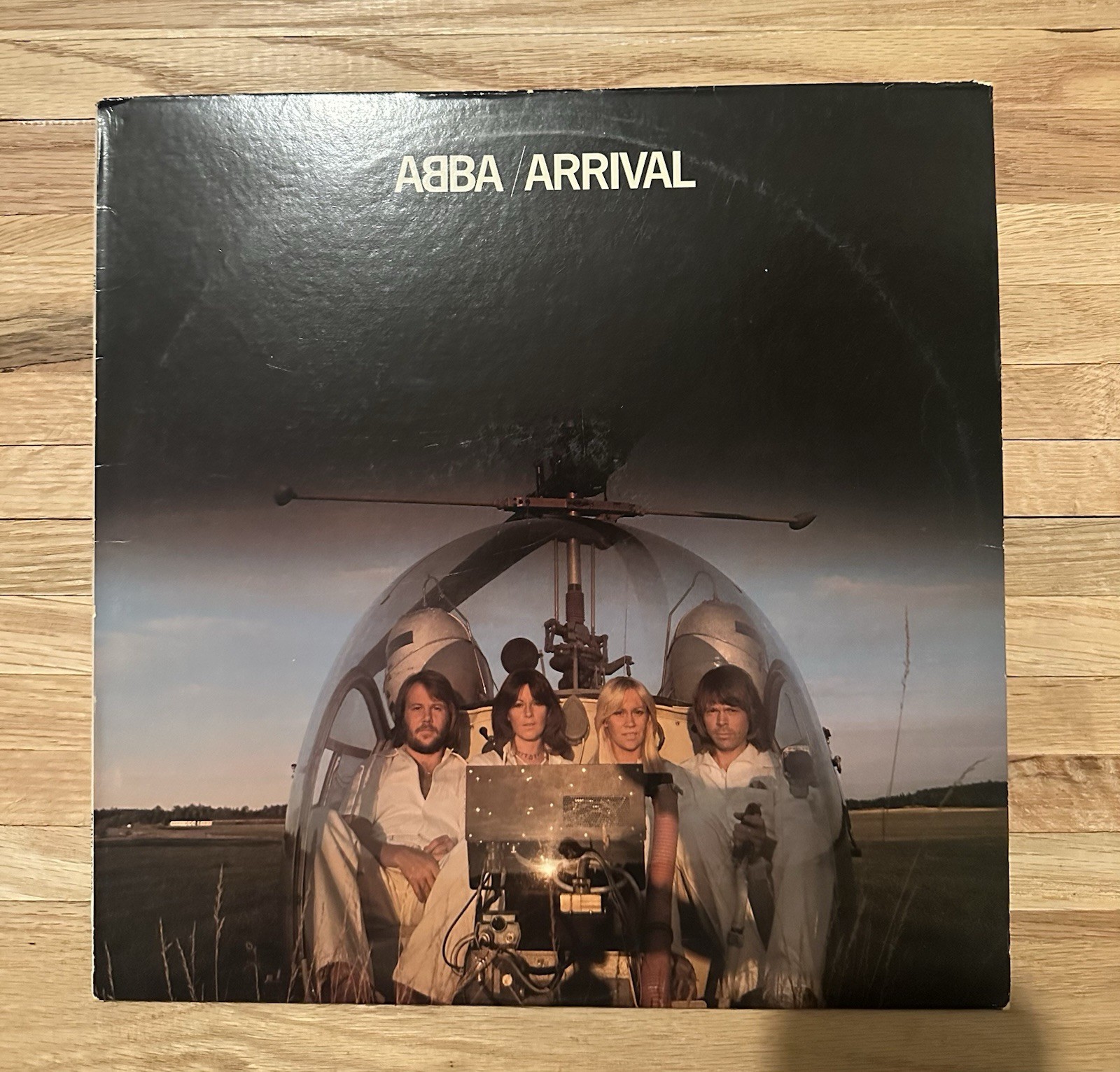 ABBA Arrival Vinyl LP Record Atlantic SD-18207 First Press Original 1976 EX