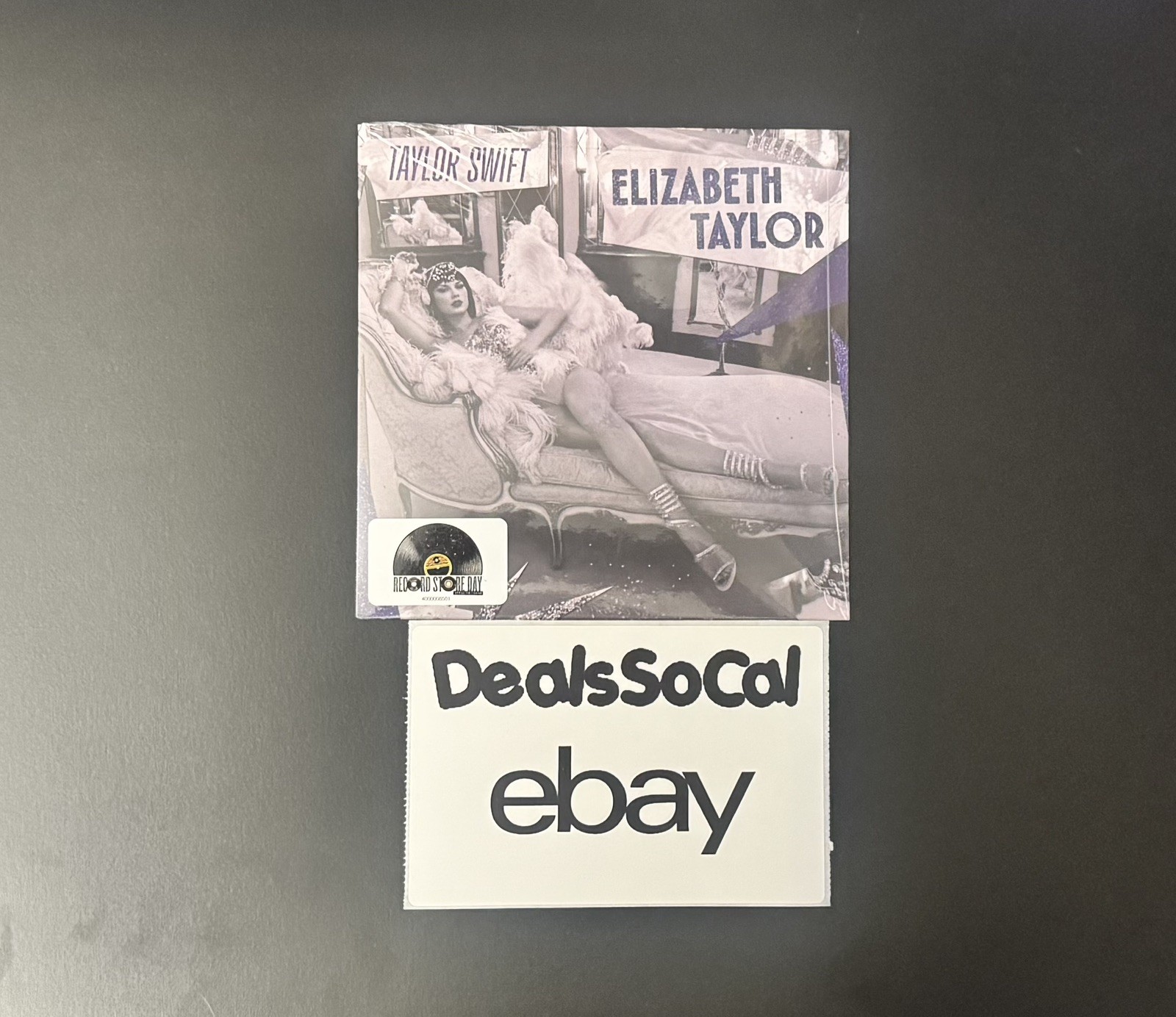 Taylor Swift / Elizabeth Taylor Record Store Day 2026 Exclusive RSD 7” Violet