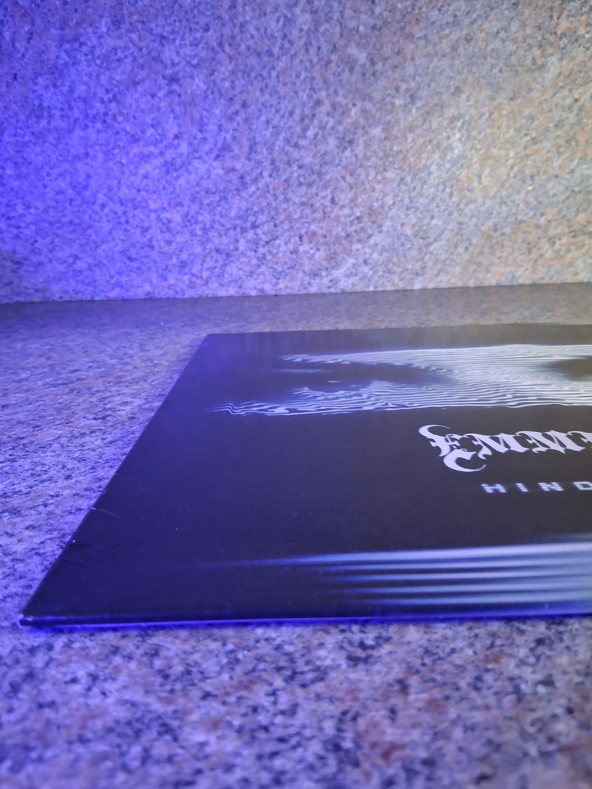 Emmure – Hindsight – Electric Blue & Black Blob Vinyl – Spun Once