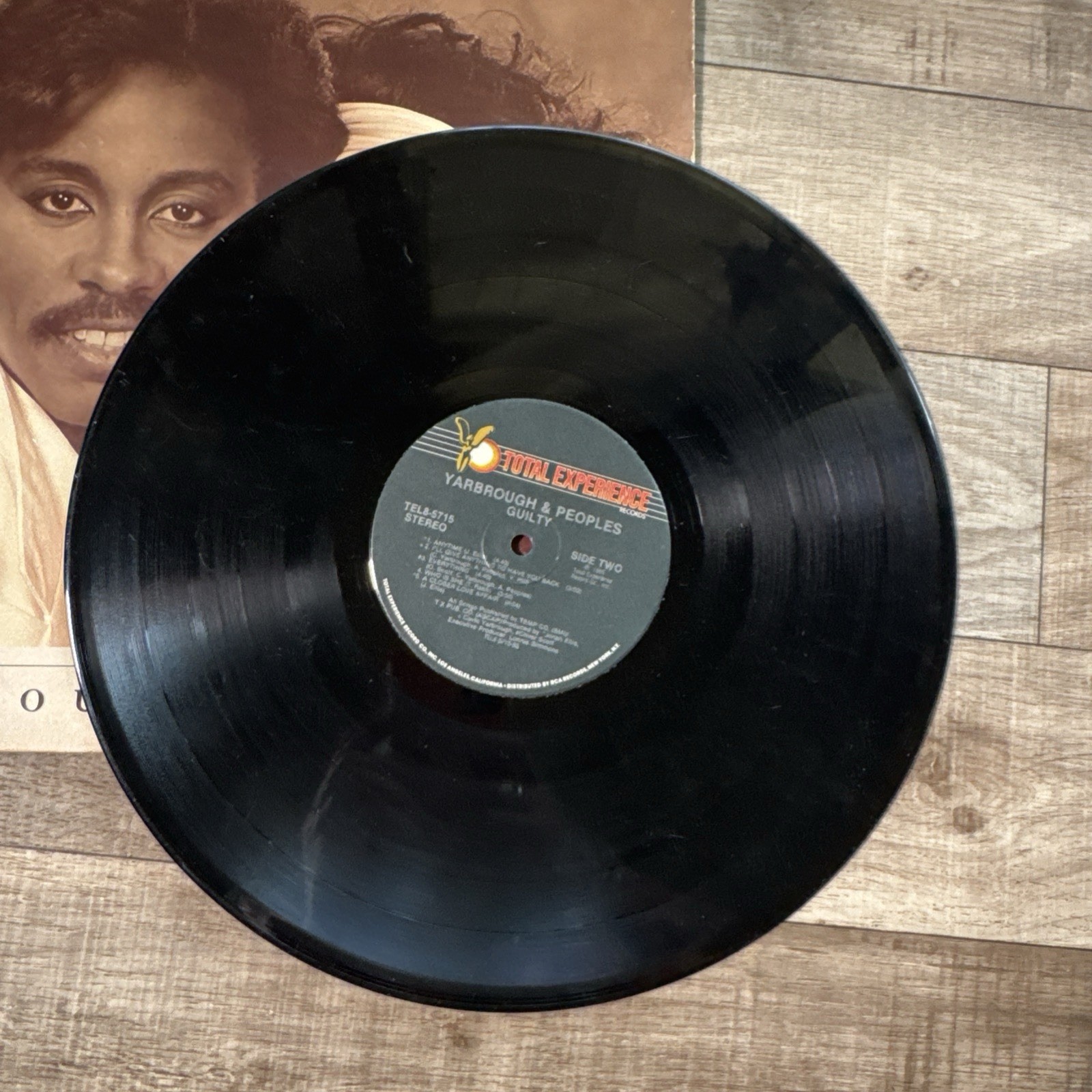 ”GUILTY” YARBROUGH & PEOPLES VINYL LP 1985 Vintage Vinyl Record