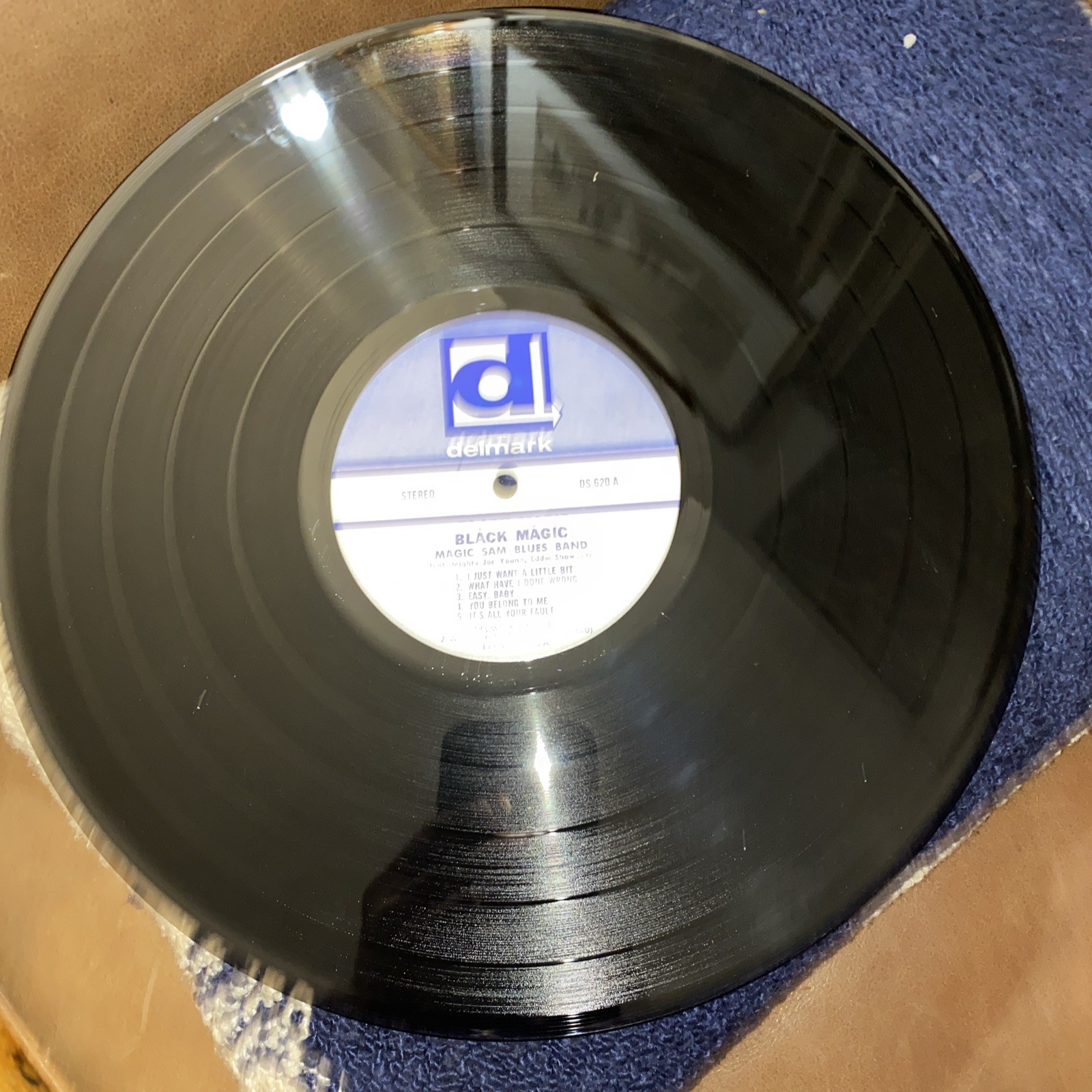 BLACK MAGIC DELMARK DS-620 MAGIC SAM BLUES BAND EX FIRST PRESS