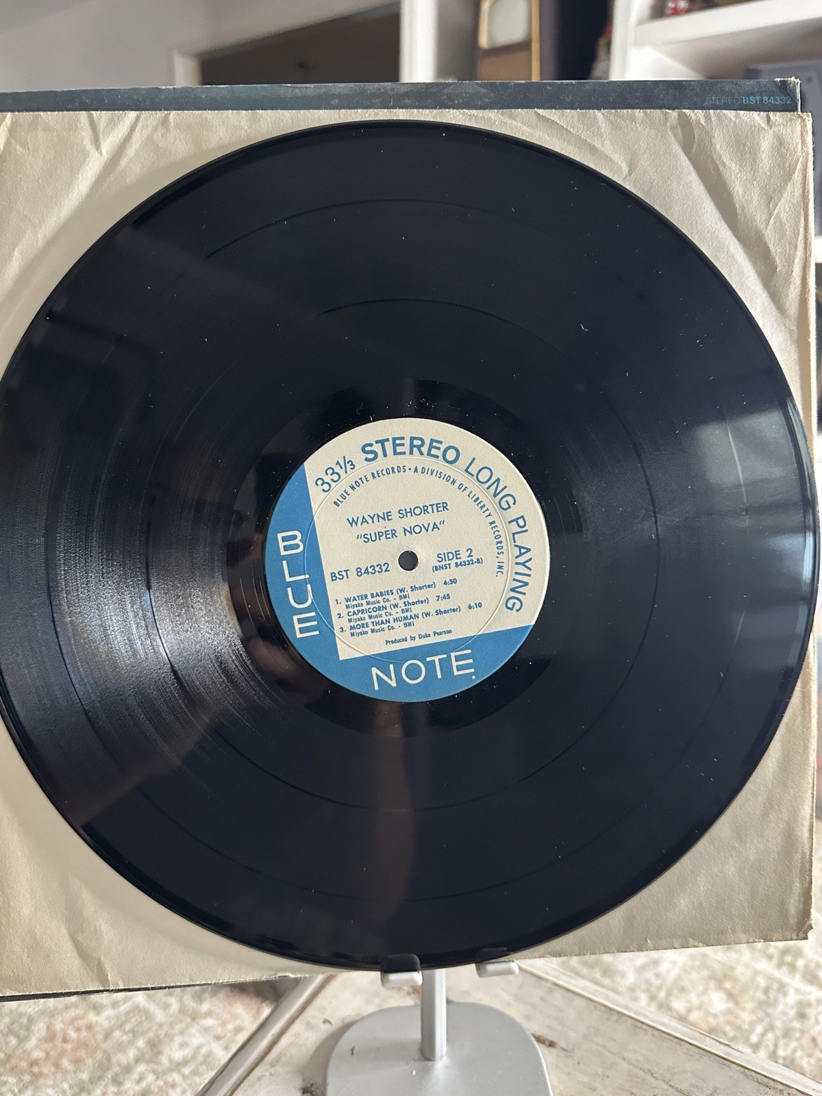 Wayne Shorter Super Nova LP Blue Note BST 84332 VG VG Ultrasonic Cleaned Rare