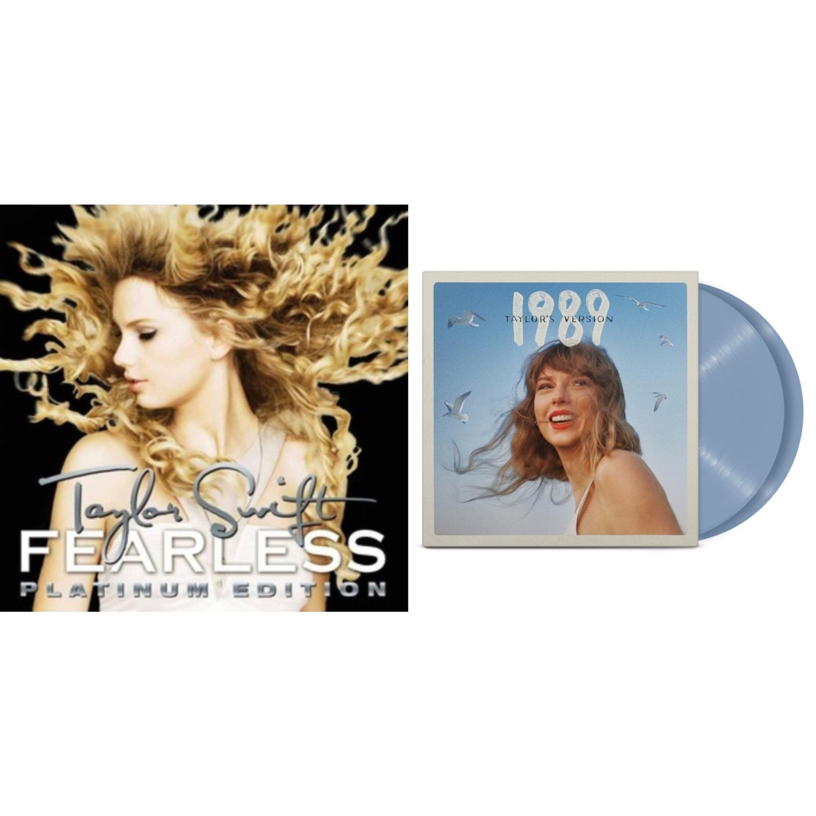 Taylor Swift – 1989 (Taylor’s Version) (2LP/Crystal Skies Blue Vinyl) & Fearless