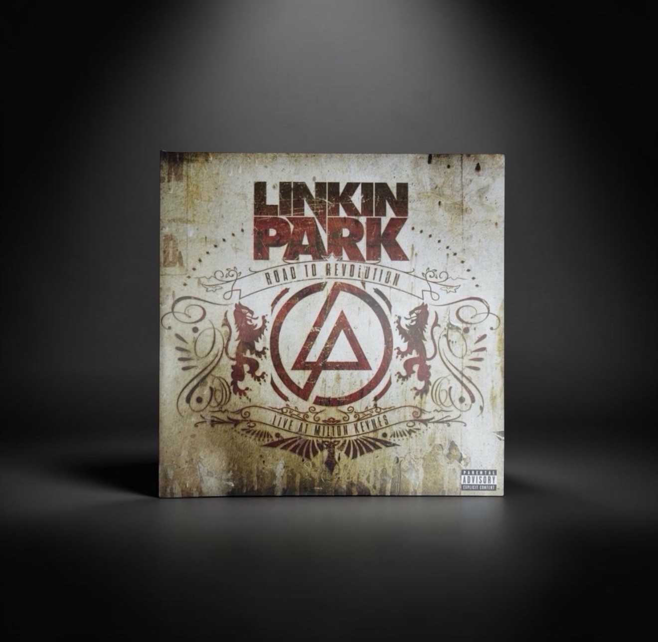 LINKIN PARK “Road To Revolution Live..” red/black splatter Vinyl 2LP/DVD Unused