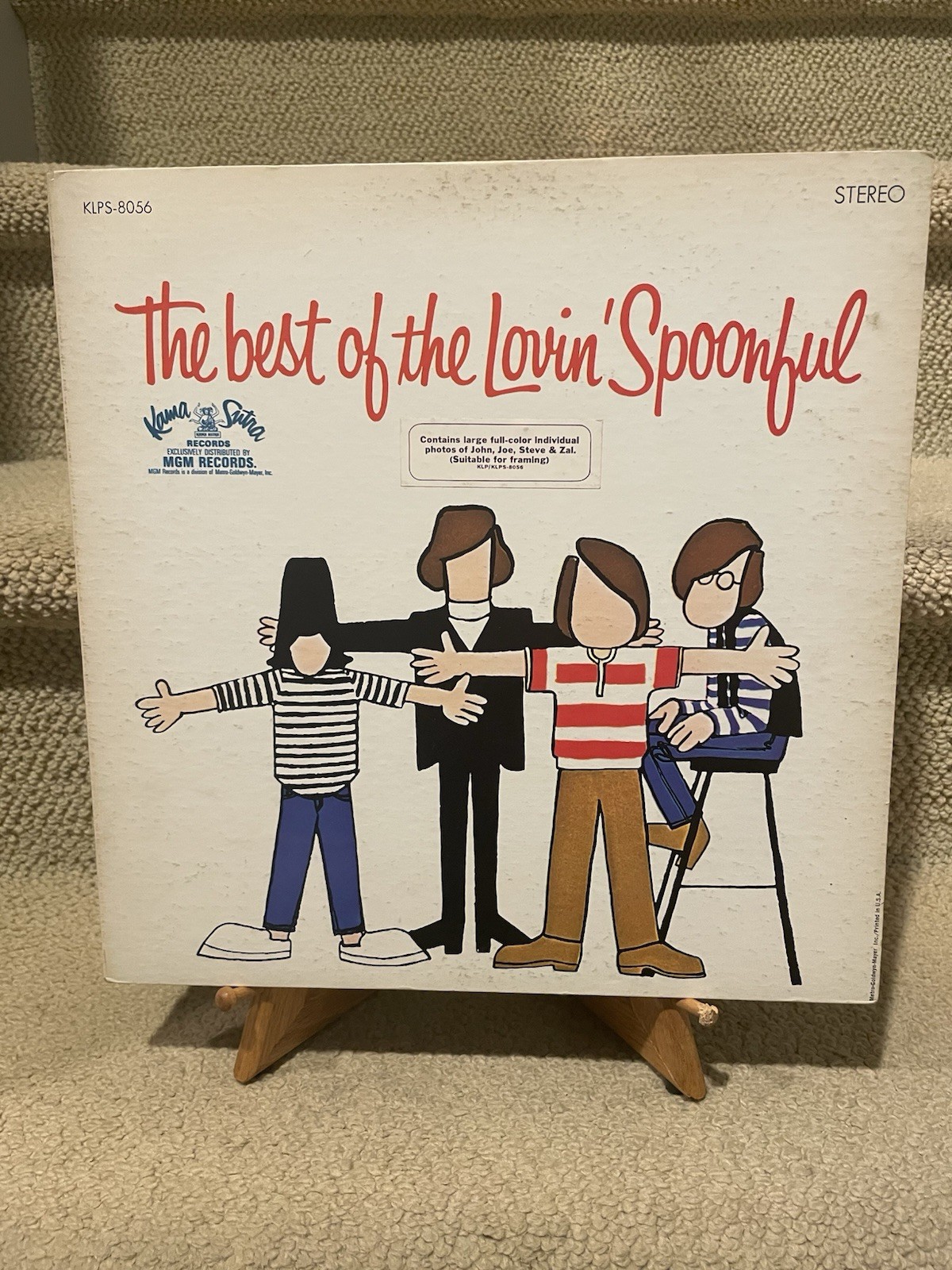 The Best of the Lovin’ Spoonful Vinyl LP Kama Sutra KLPS-8056 1967 4 Band Photos
