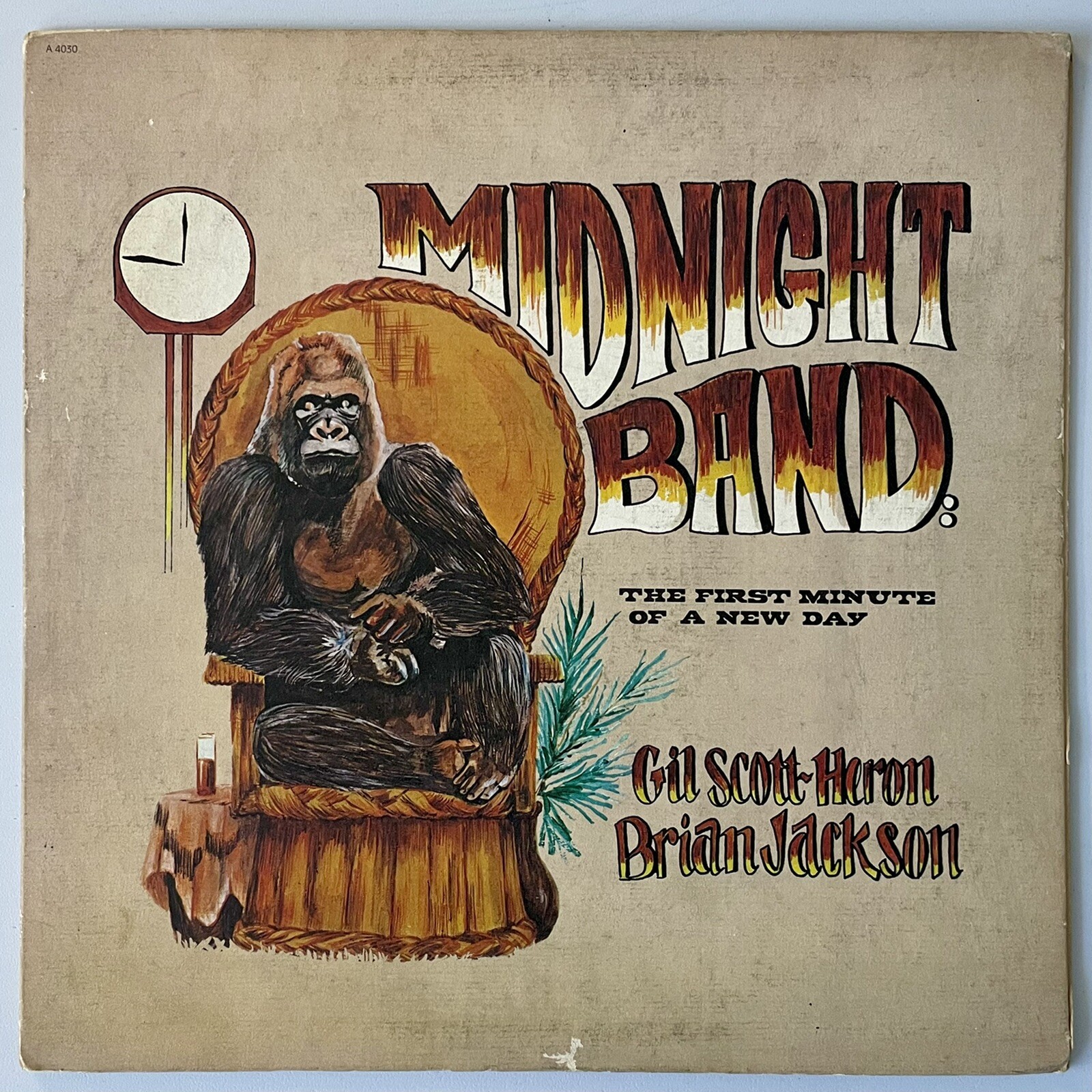 Gil Scott-Heron & Brian Jackson – Midnight Band LP – Arista