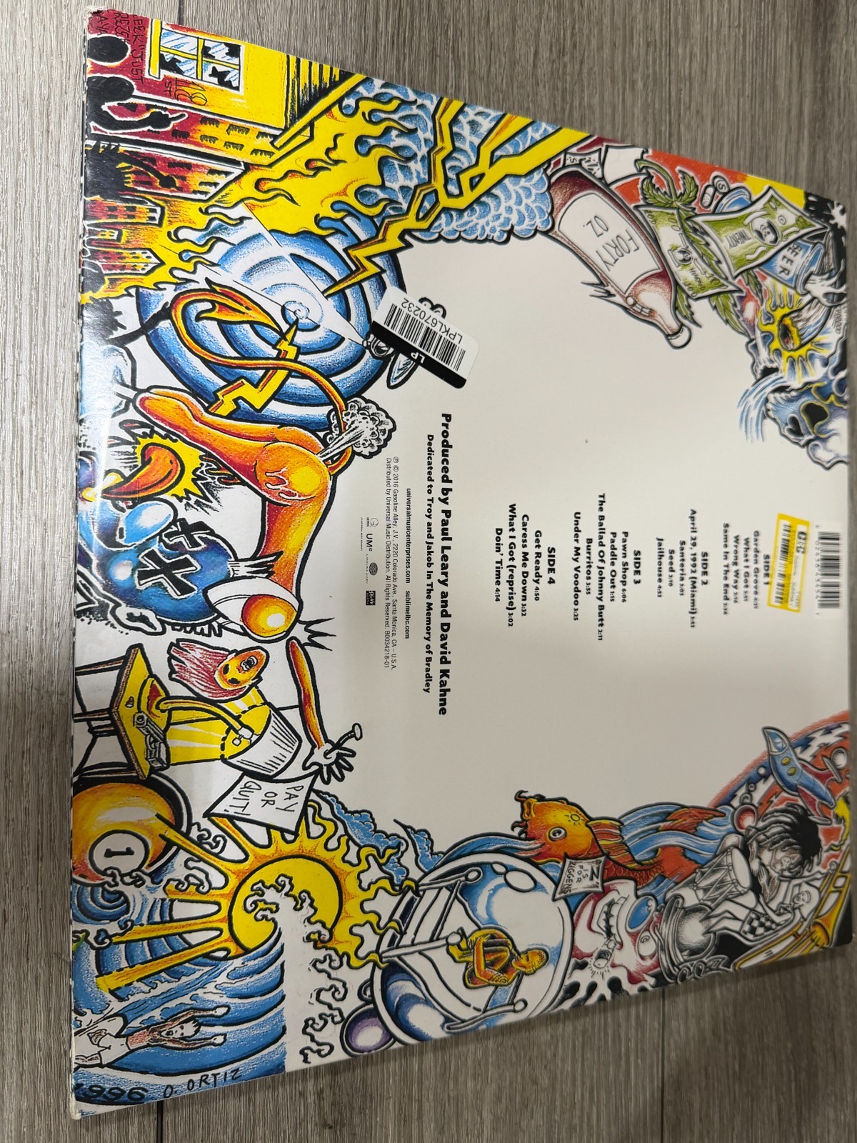 Sublime Sublime (Target Exclusive RED YELLOW Vinyl) READ DESCRIPTION