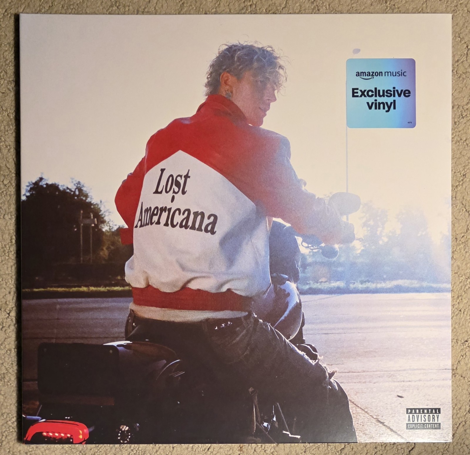 Machine Gun Kelly MGK – Lost Americana – New 1 LP Transparent Black Vinyl