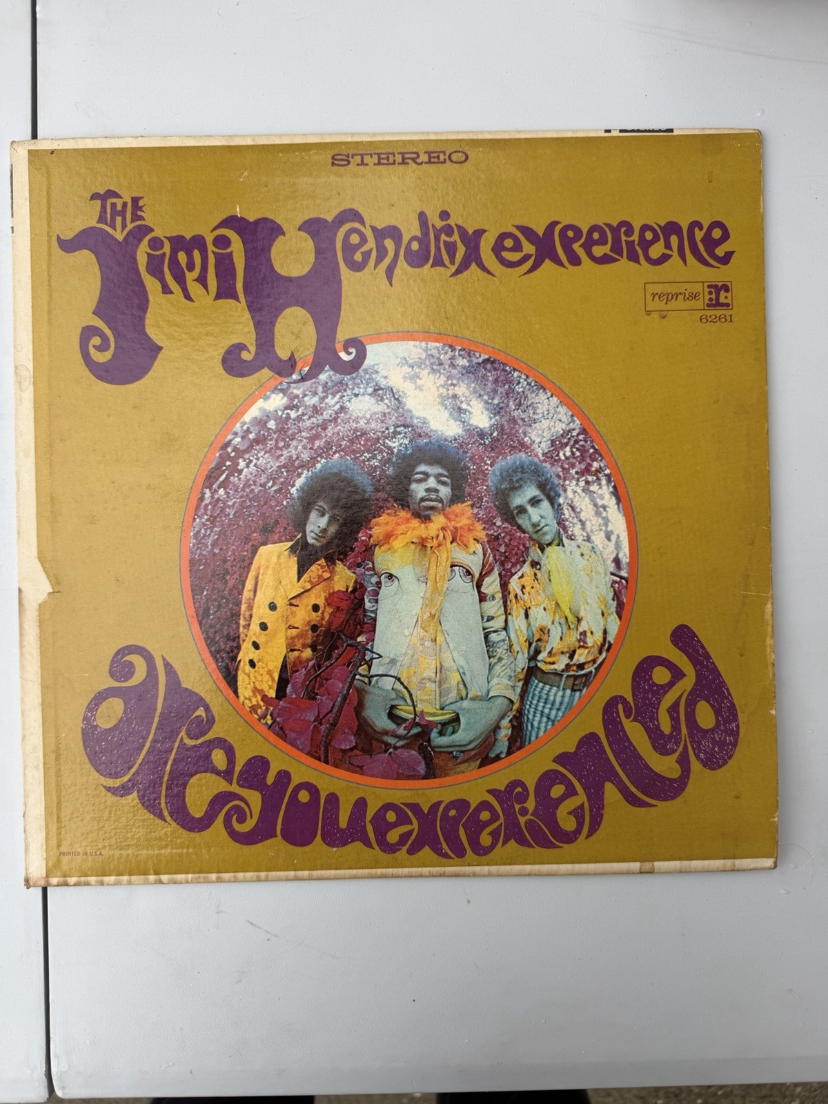 The Jimi Hendrix Experience Are You Experienced Vinyl Record LP Reprise RS 6261