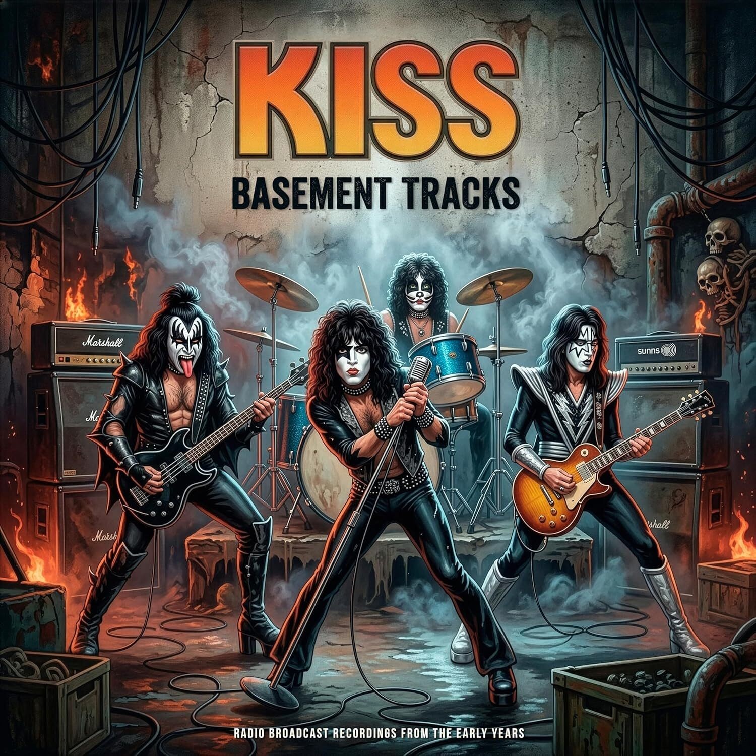 KISS Basement Tracks: Radio Broadcast Recordings from the Ea (Vinyl) (UK IMPORT)