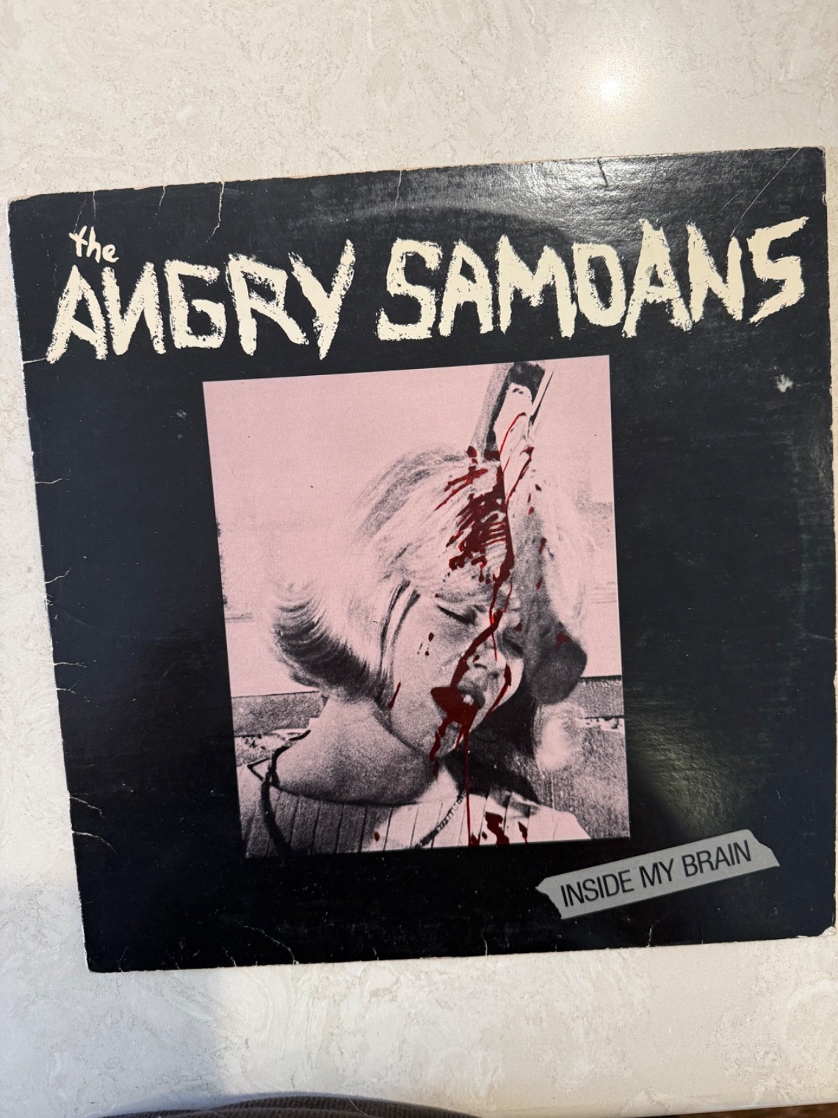The Angry Samoans Inside My Brain Bad Trip Records Punk 12″ LP Original 1980