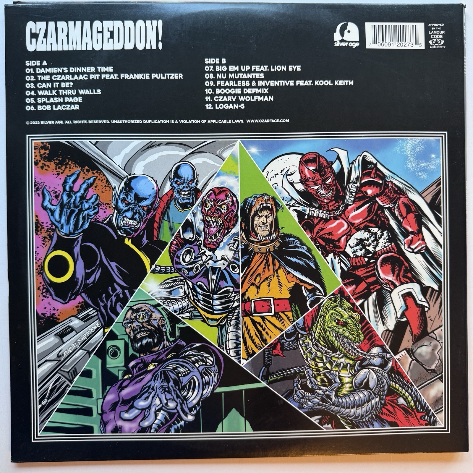 Czarface-Czarmageddon! by Various (Vinyl, 2022, Silver Label) LP