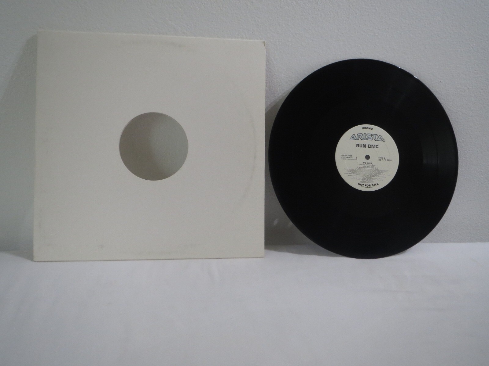 Run-DMC – It’s Over – Arista – PRDP-7426- Vinyl 12″ Record Single EP Promo 1999