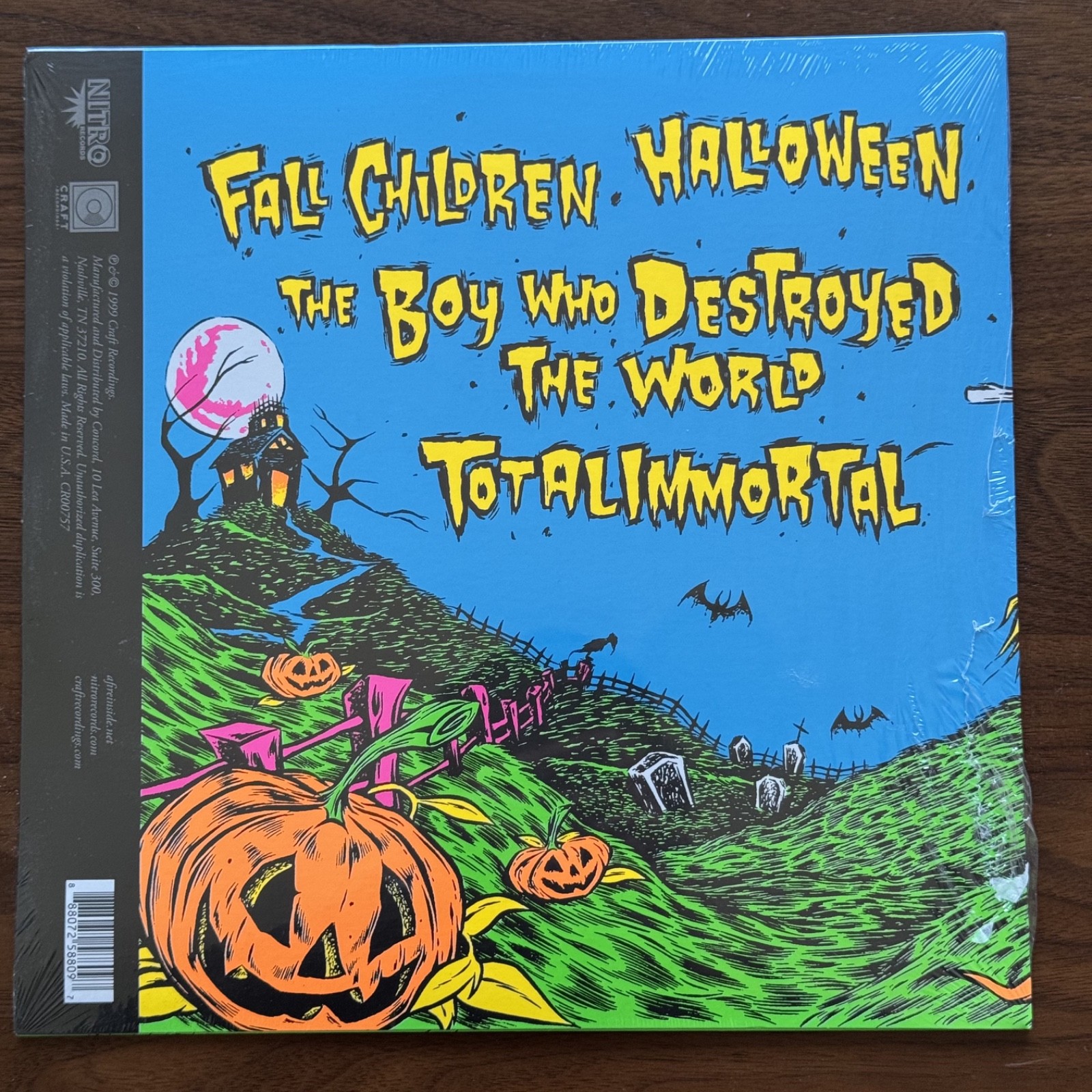 AFI – All Hallow’s E.P. – 🩷 Spectral Pink 25th Anniversary 10″ EP Poster New ✅