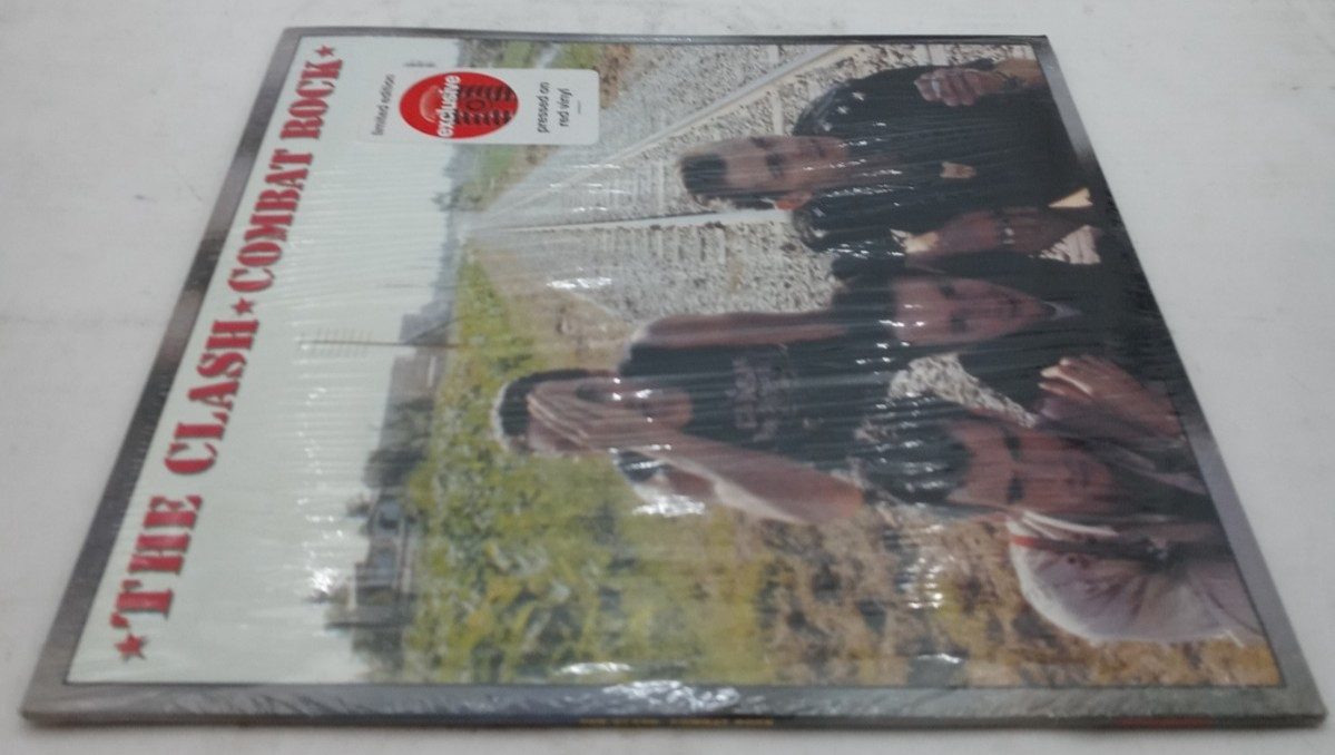 The Clash Combat Rock Exclusive Red Vinyl LP limited Ed 194399685419