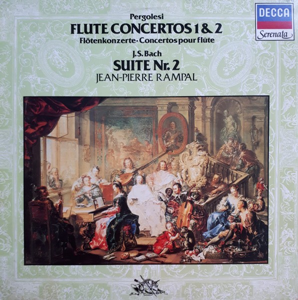 Giovanni Battista Pergolesi / Johann Sebastian Bach, Jean-Pierre Rampal, Flute C