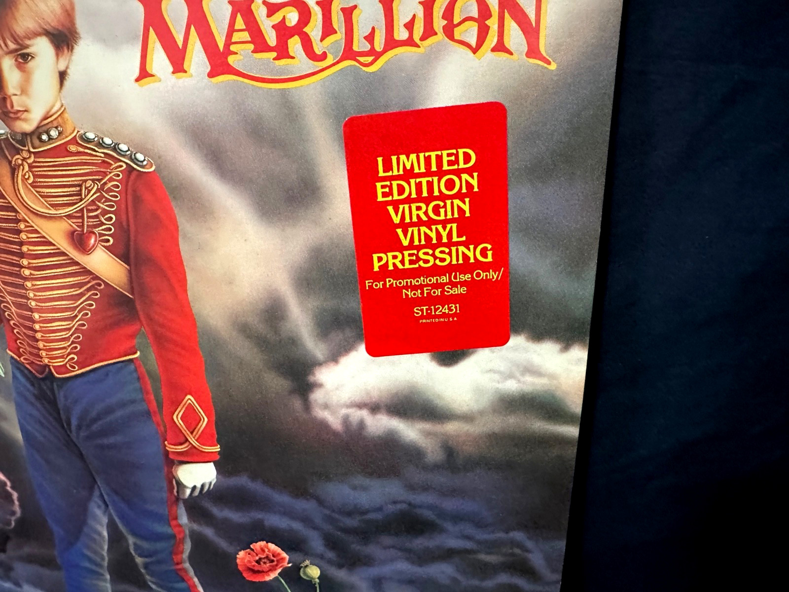 OG 🔥MARILLION “Misplaced Childhood” PROMO Limited 1st US Press Hype OIS Prog