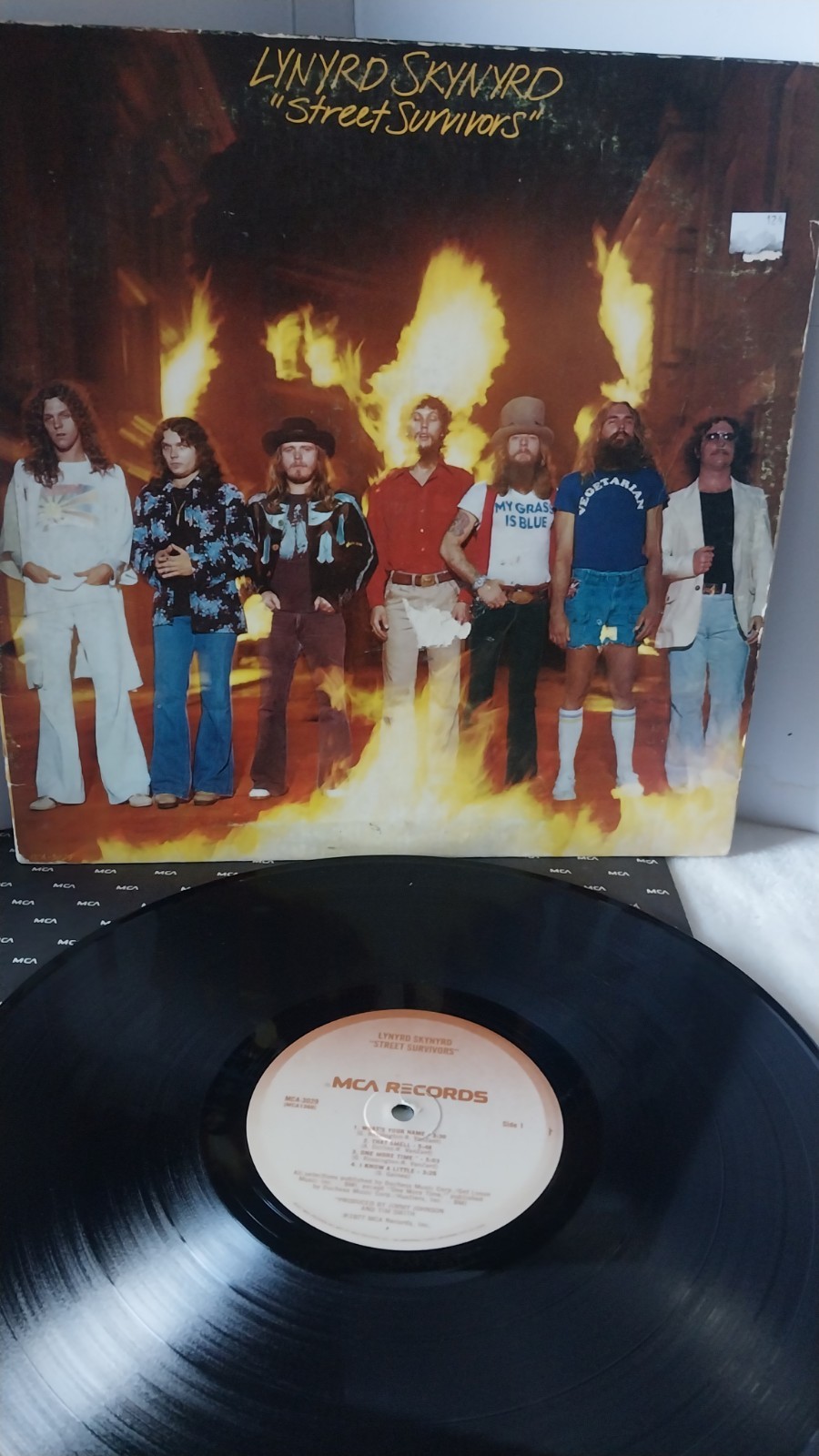 Lynyrd Skynyrd “Street Survivors” 1977 LP MCA 3029 VG/VG+