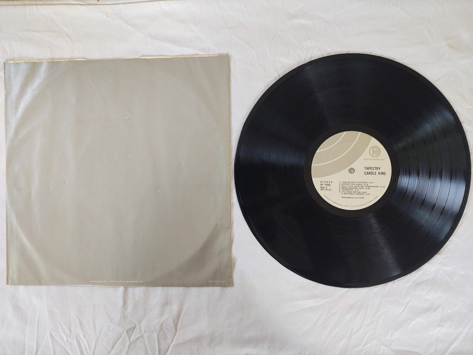 Carole King – Tapestry LP 1977 Re Ode PE 34946 VG/EX