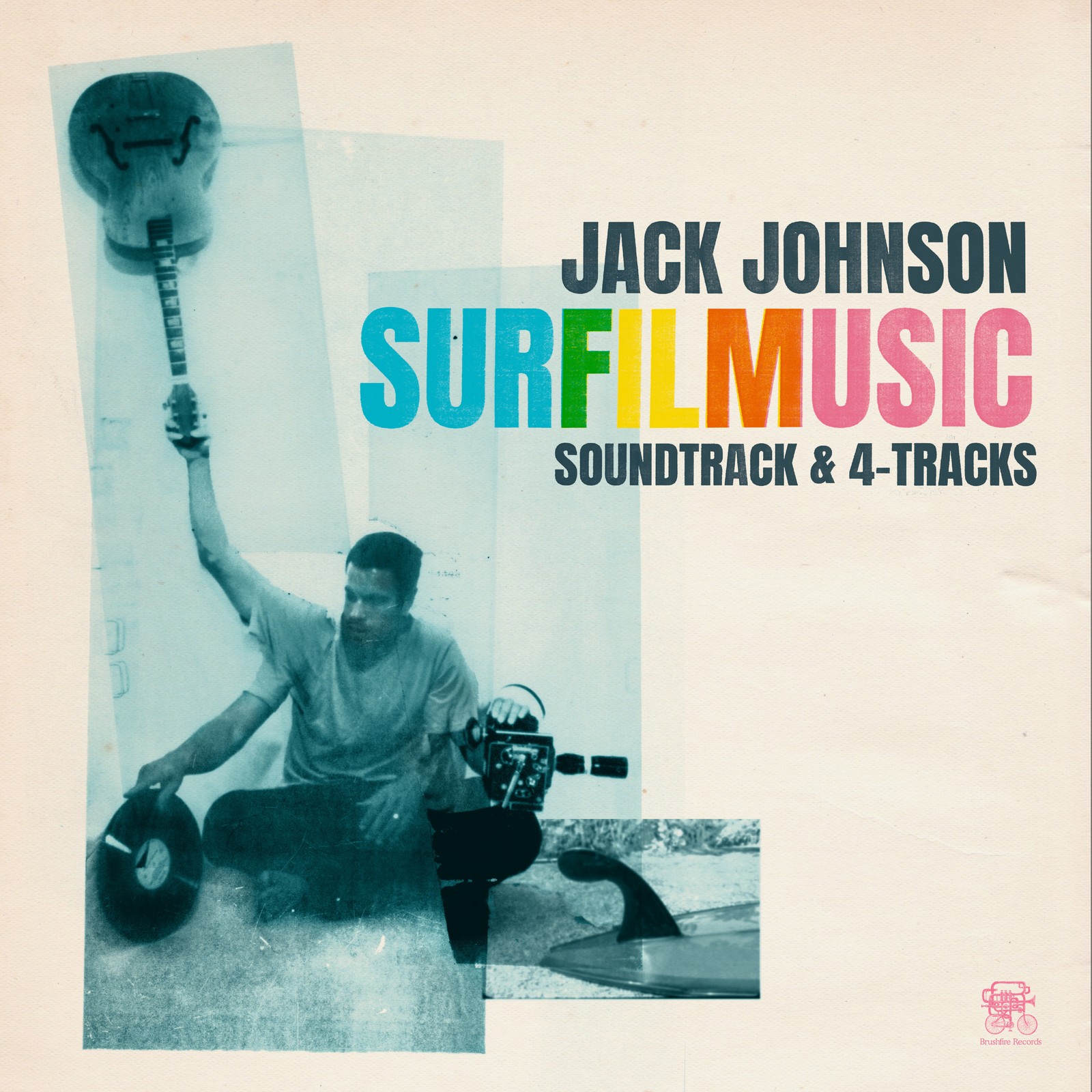 Jack Johnson SURFILMUSIC (Vinyl) 12″ Album Coloured Vinyl