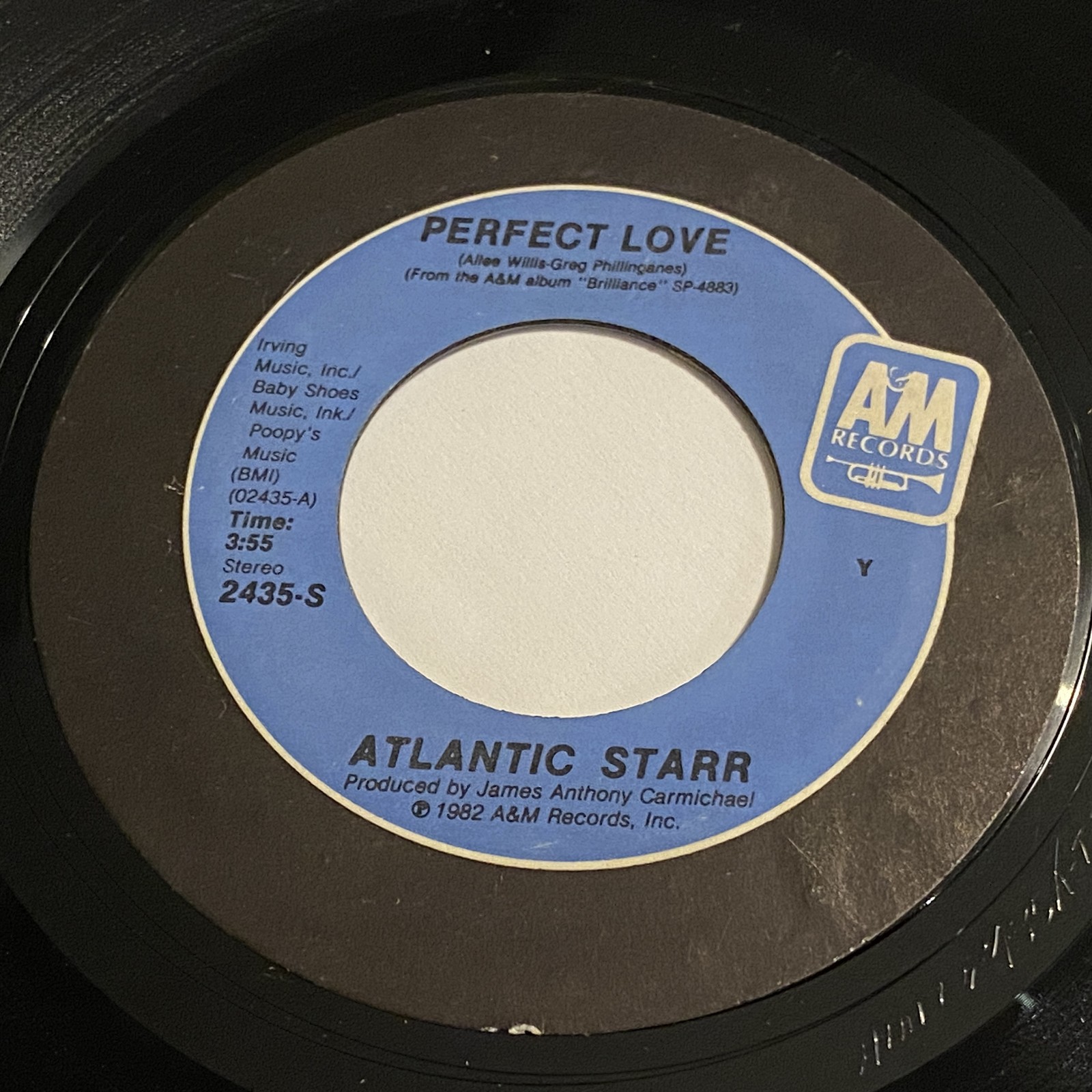 Atlantic Starr: Perfect Love / Love Moves 45 – A&M – Modern Soul