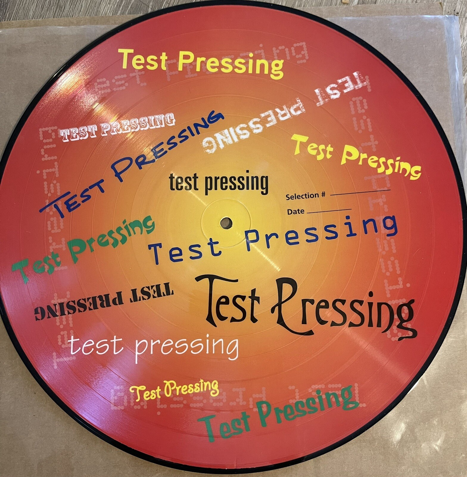 DMX GREATEST HITS TEST PRESSING PICTURE DISC LP