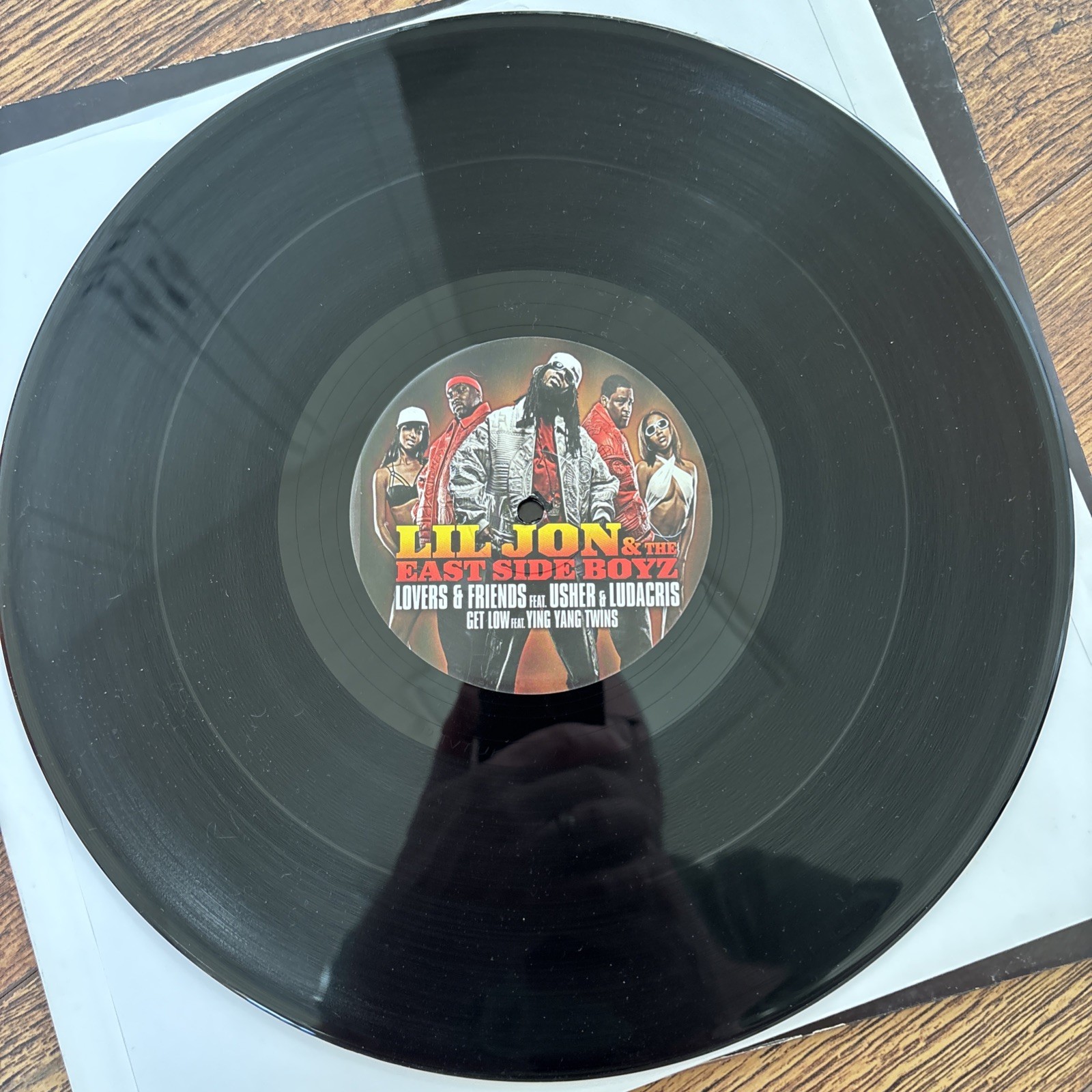 Lil Jon & The East Side Boys Lovers And Friends/Get Low EX/VG UK 12” Vinyl