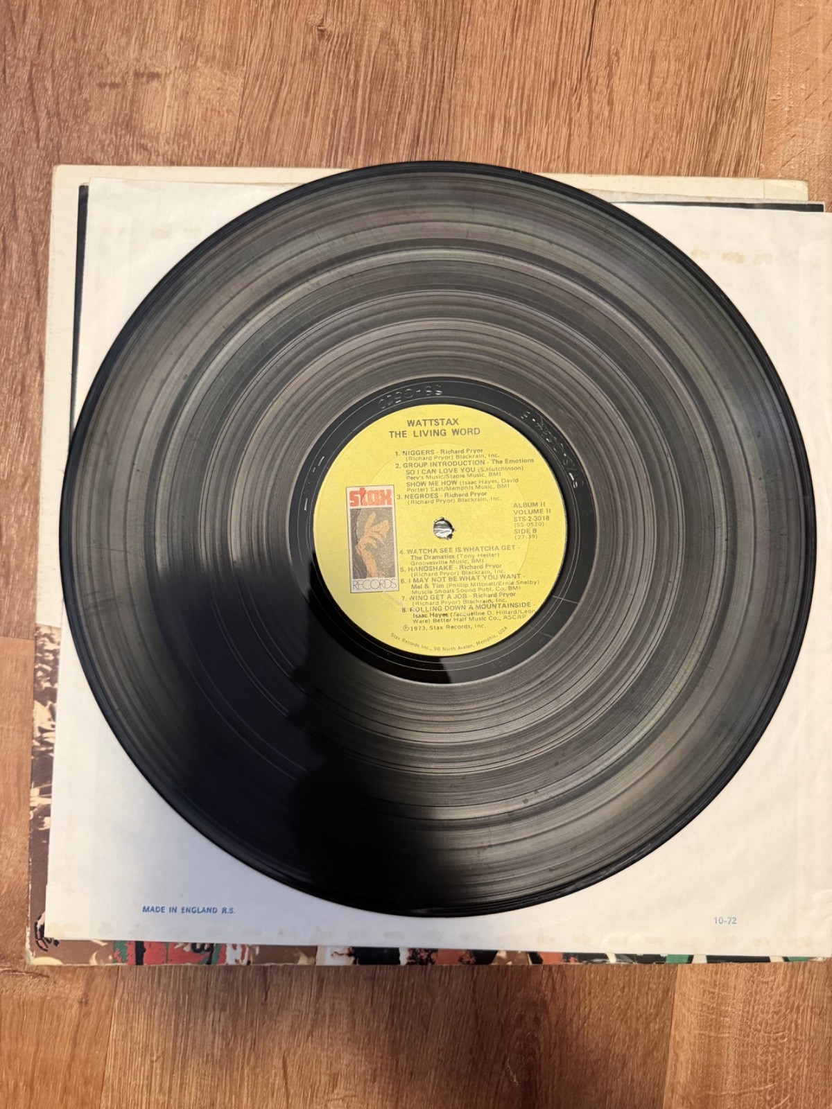 Wattstax 2 The Living Word 2-LP (1973) Stax STS-2-3018 Original Stereo Isaac