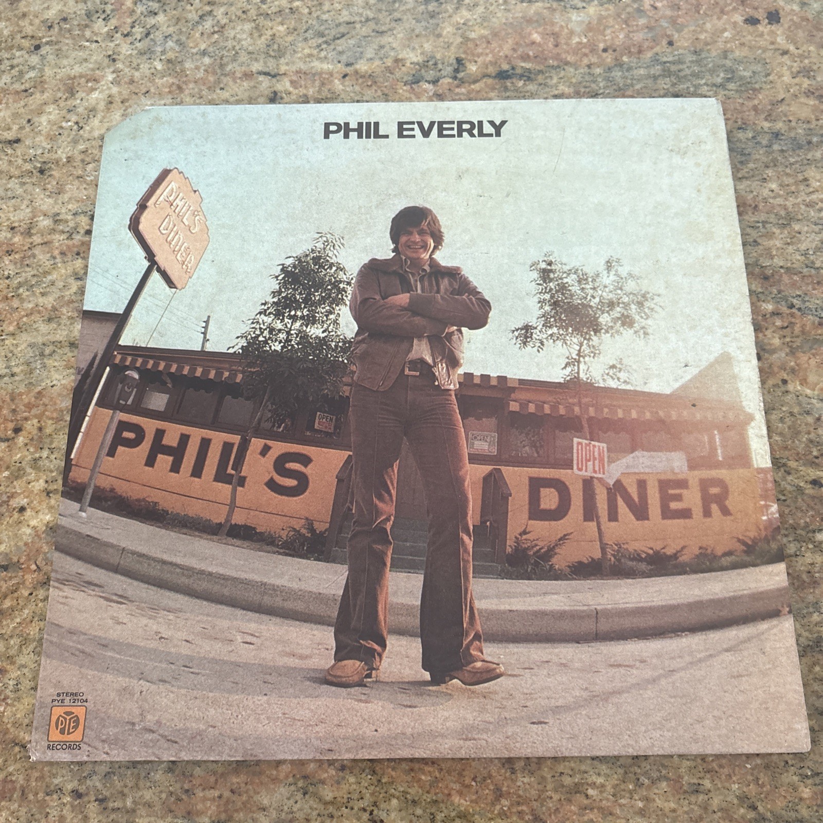 PHIL EVERLY “Phil’s Diner” LP/PYE Records PYE 12104 (EX) UK 1974