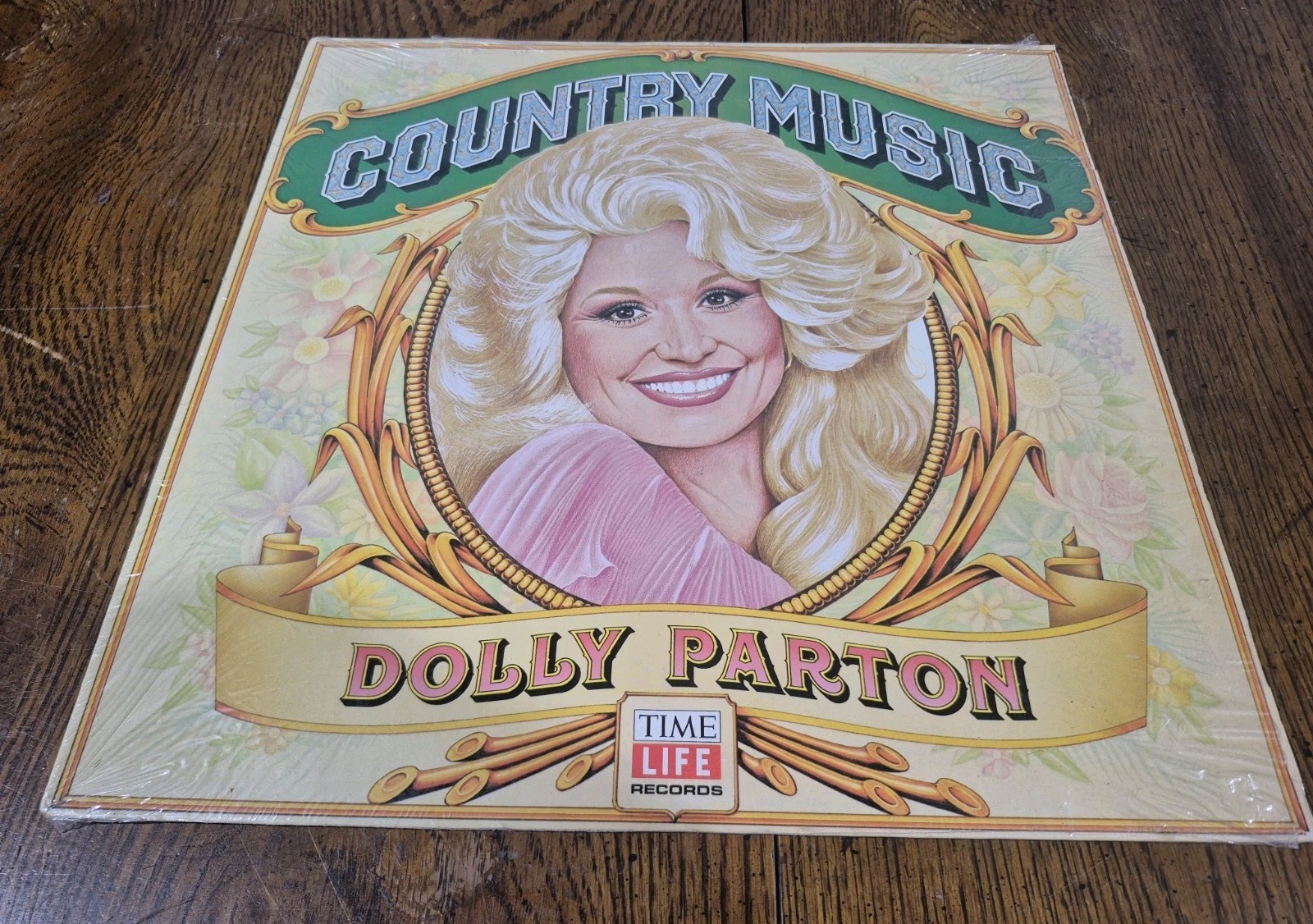 Vinyl Record LP Time Life Country Music Dolly Parton VG+ Vinyl Record.