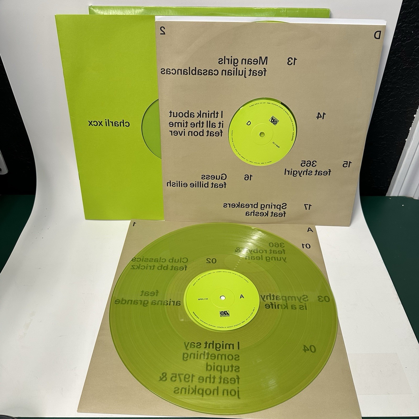 CHARLI XCX Brat But It’s Completely Different ATLANTIC 2XLP
