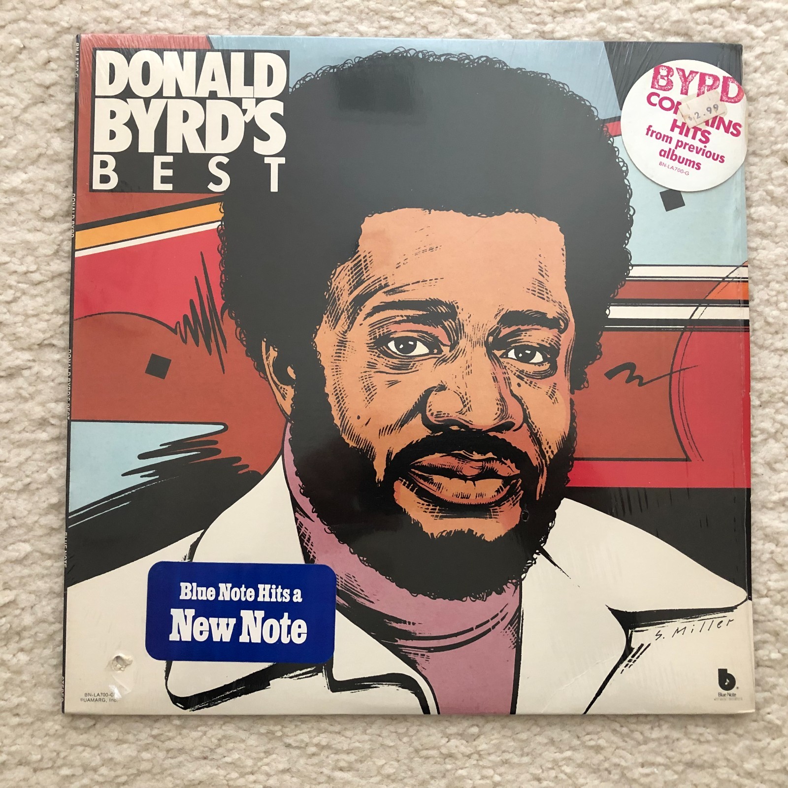 Donald Byrd – Donald Byrd’s Best, 1976 Blue Note BN-LA628