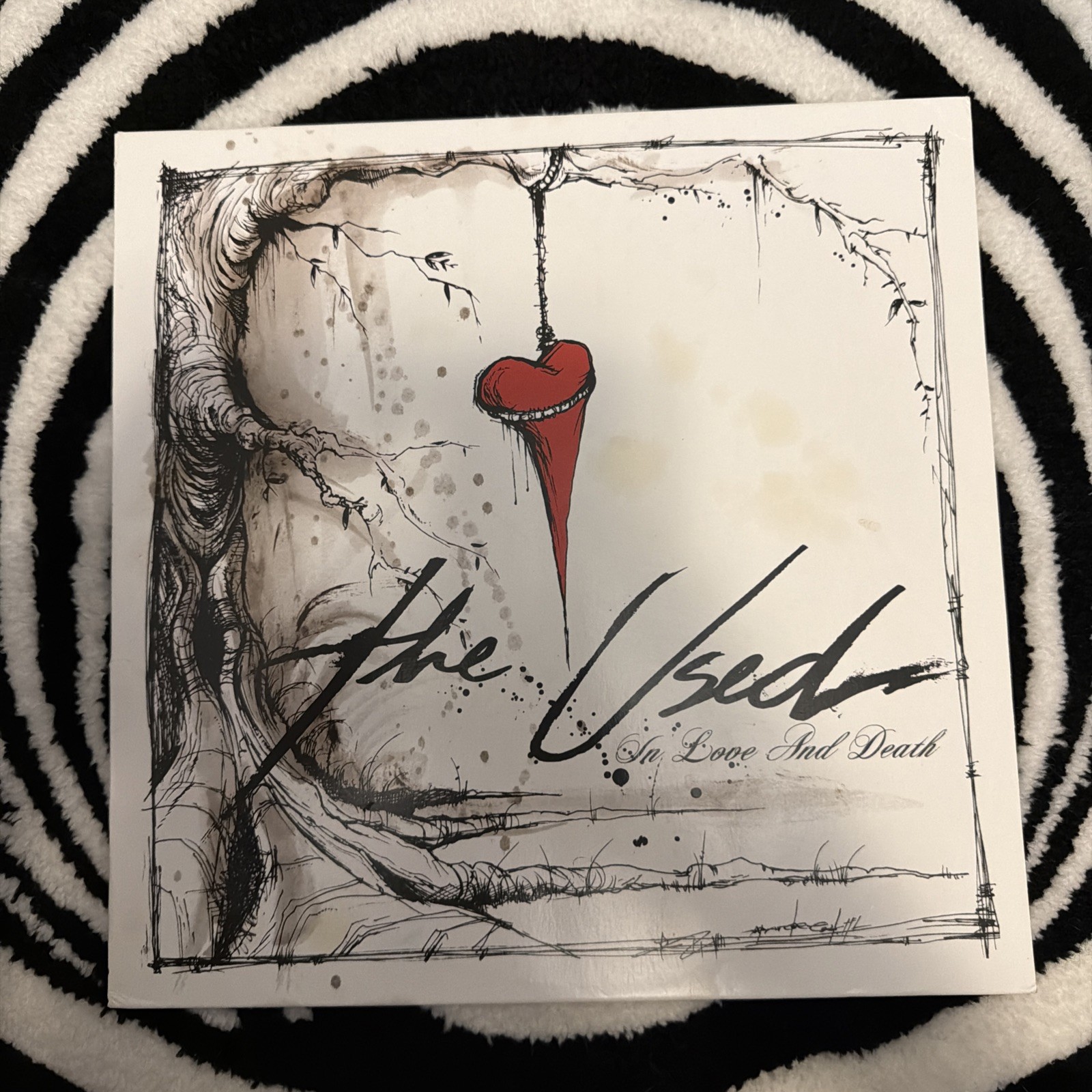 The Used In Love And Death 2021 US Limited Edition Red & Clear Split w/Splatter