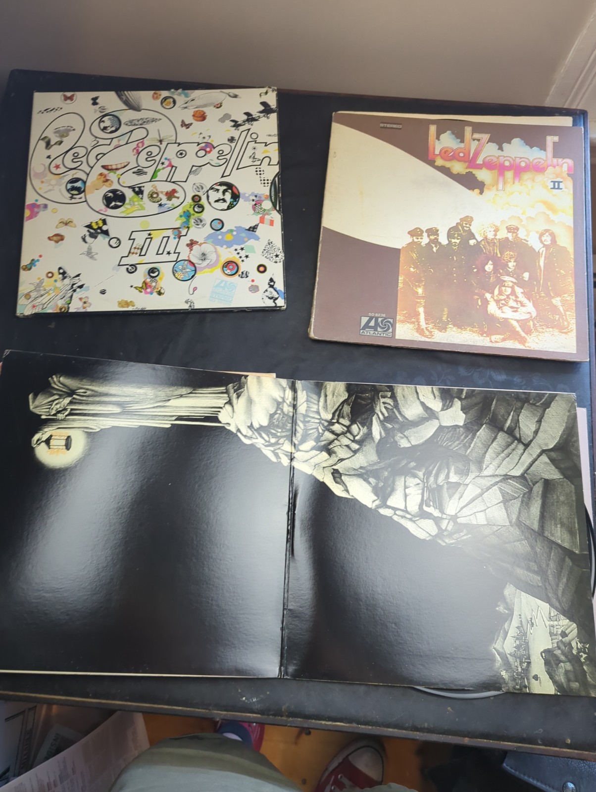 5 Vinyl LP Lot Led Zeppelin III IV Houses Holy Presence II 70s Hard Classic Rock
