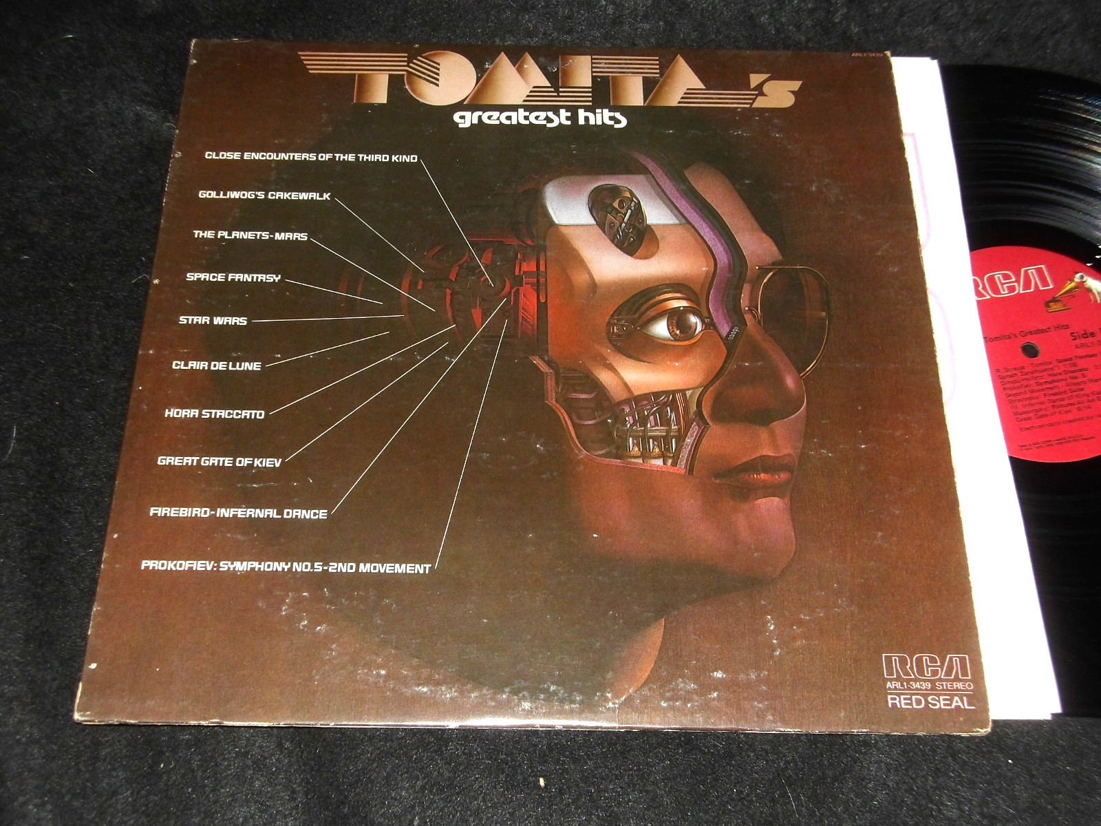 Isao TOMITA Electronica LP 1979 RCA Red Seal MOOG Classical GREATEST HITS