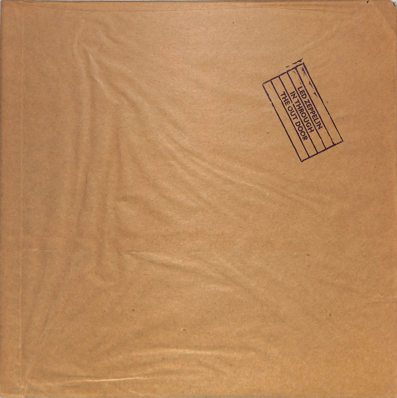 Led Zeppelin In Through the Out Door LP 1979 Swan Song SS 16002 Classic Rock EX