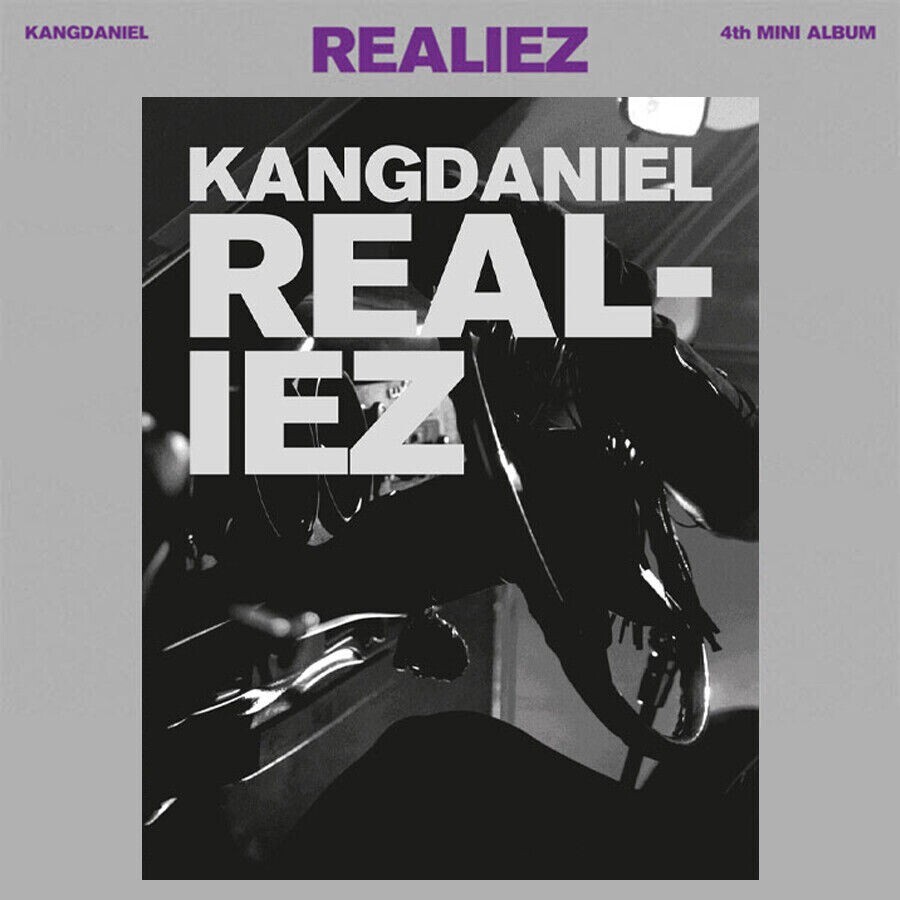 KANG DANIEL REALIEZ 4th Mini Album B Ver CD+Book+9 Sticker+2 Card+etc+Pre-Order