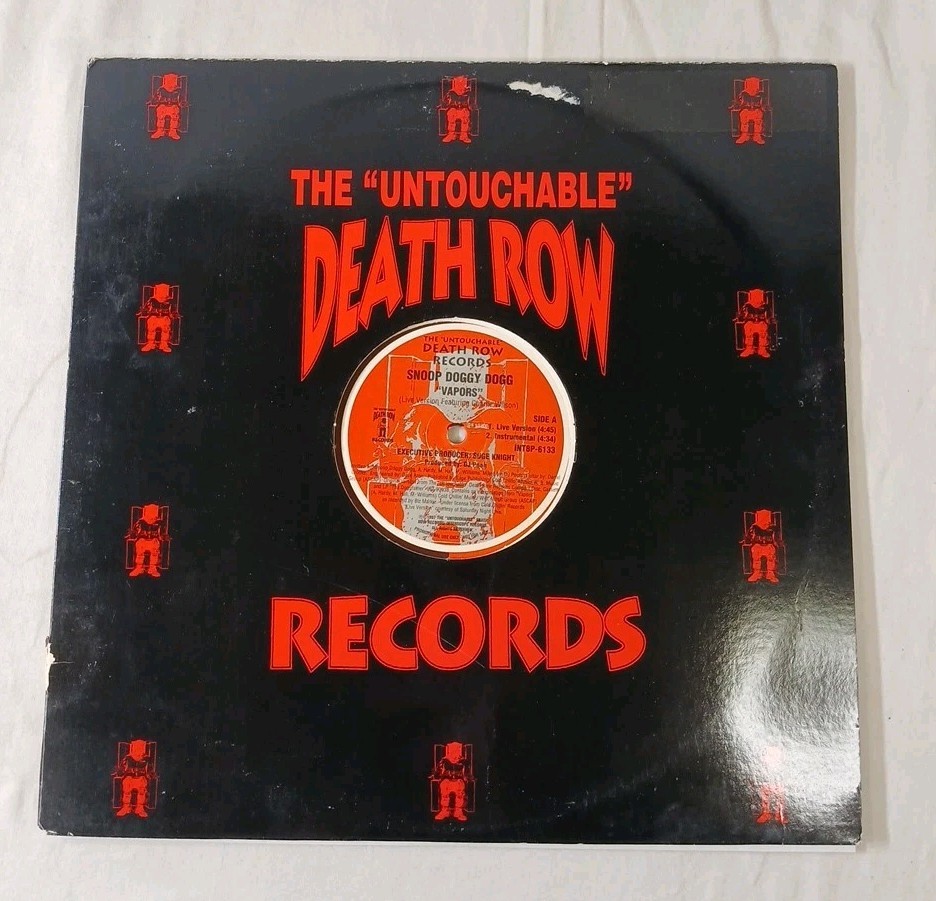 Snoop Doggy Dogg Vapors 12″ Vinyl Record Single Live Version Charlie Wilson 1997