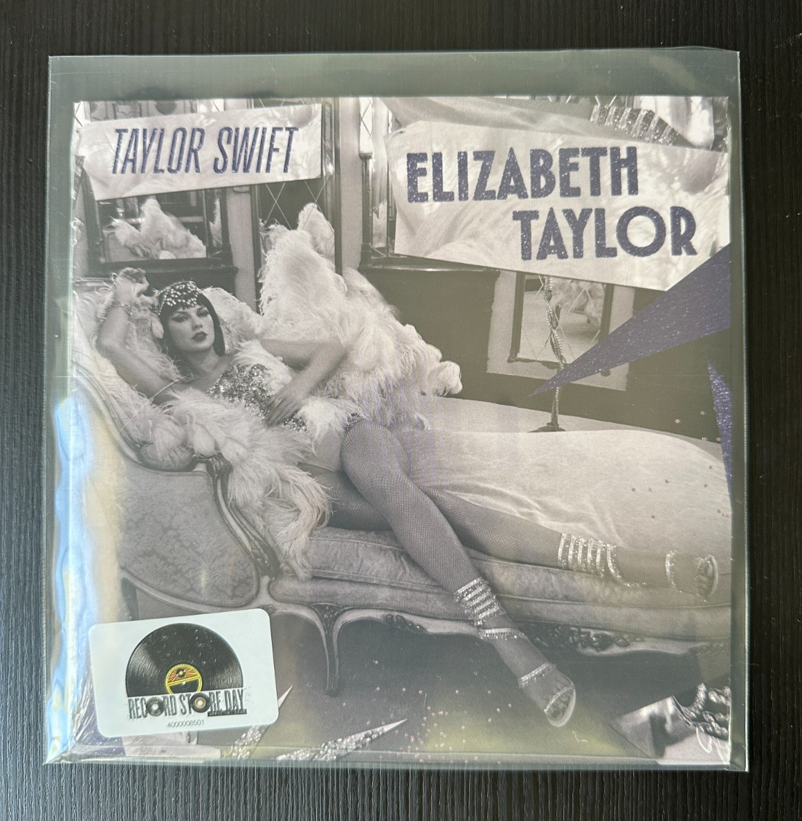 Taylor Swift “Elizabeth Taylor” 7 “Purple Glitter Vinyl RSD 2026 In hand