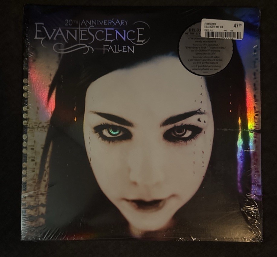 Evanescence – Fallen 20th Anniversary Deluxe Edition 2LP Vinyl NEW