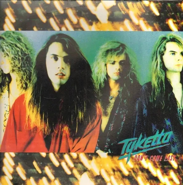 Tyketto Dont Come Easy NEAR MINT Geffen Records Vinyl LP
