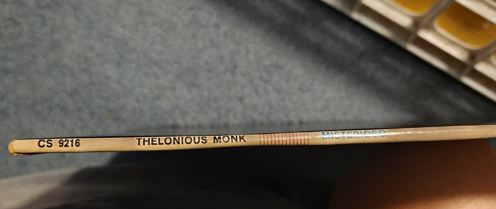 THELONIOUS MONK Misterioso-Recorded on Tour SCARCE EX 1965 2-EYE 360 COLUMBIA LP