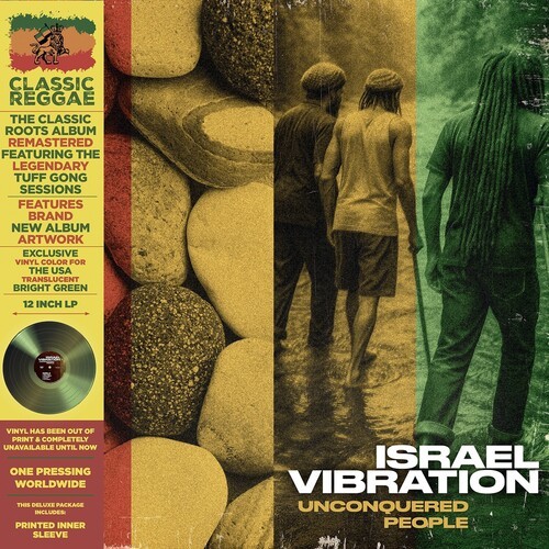 Israel Vibration – Unconquered People – Green [New Vinyl LP] Colored Vinyl, Gree