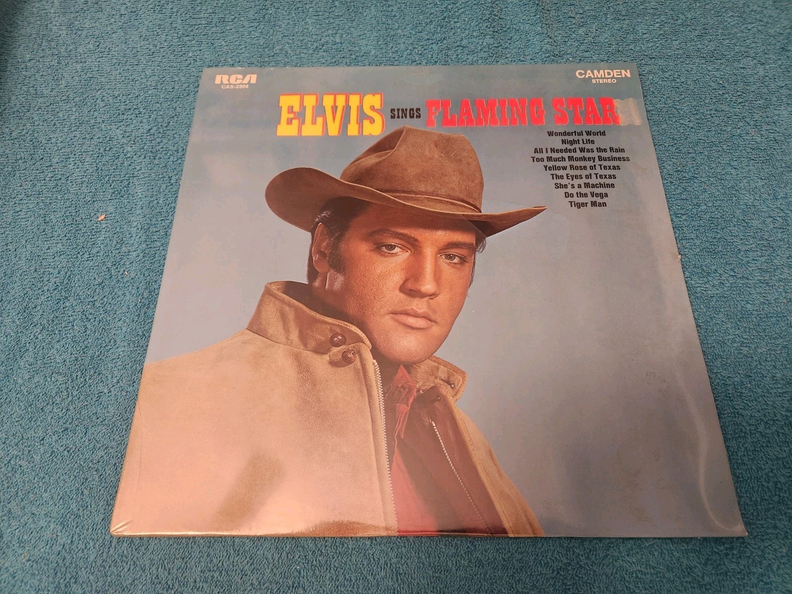Elvis – CAS 2304 – ORIGINAL RCA CAMDEN – ELVIS SINGS FLAMING STAR – FACTORY…
