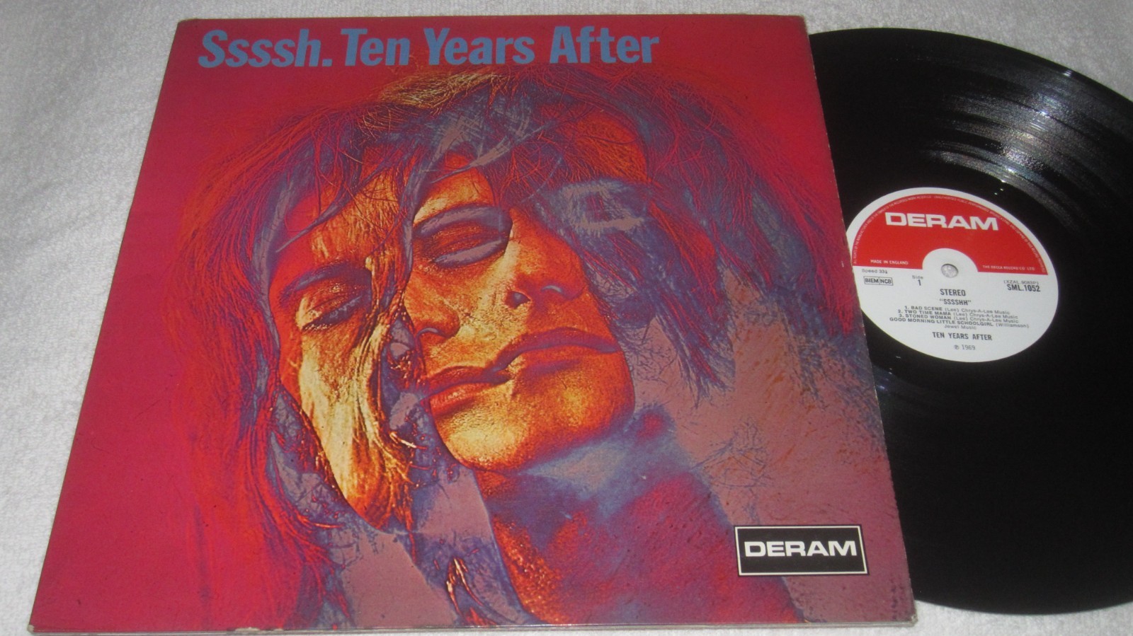 Ten Years After – Ssssh. – Deram SML 1052 – UK import – hard rock / psych / M-