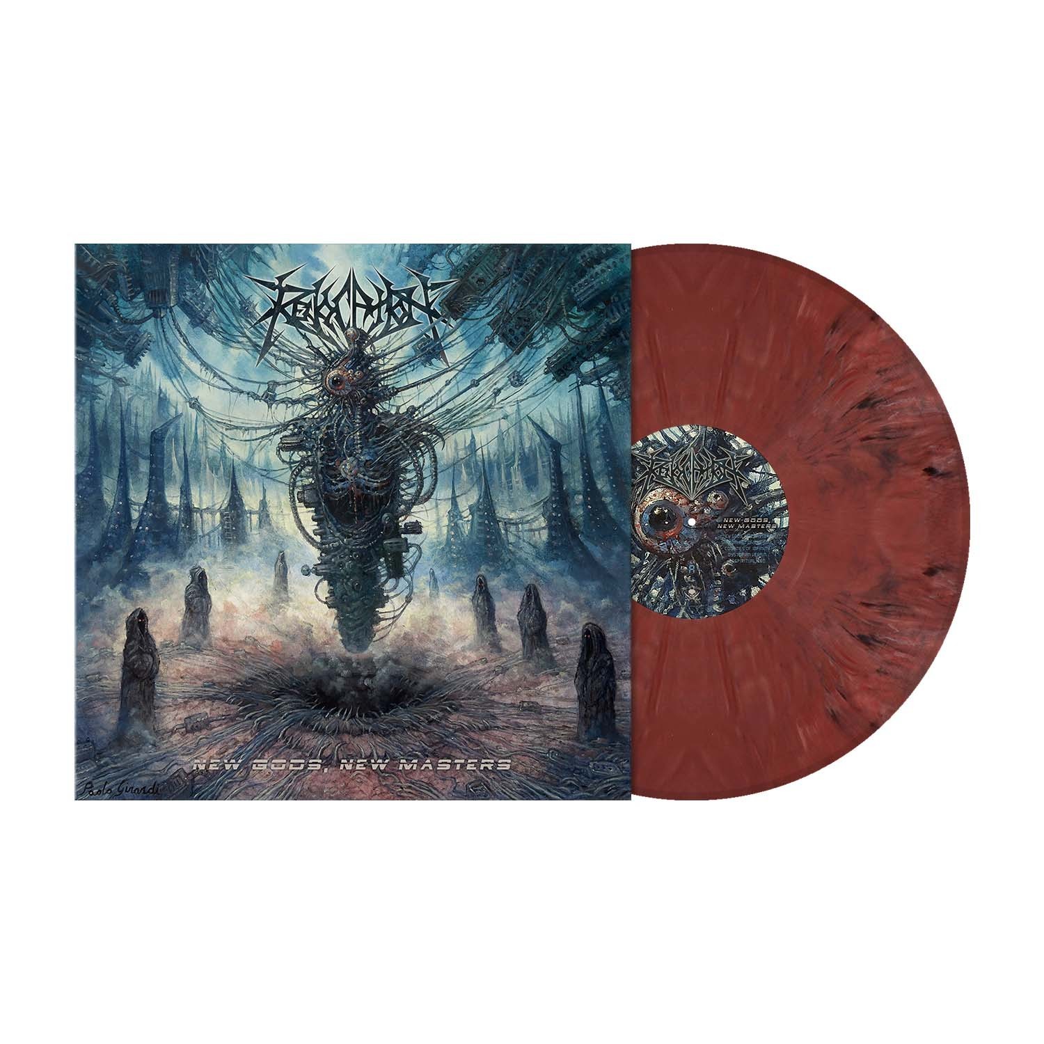Revocation ‘New Gods, New Masters’ Crimson Red Marble Vinyl – NEW