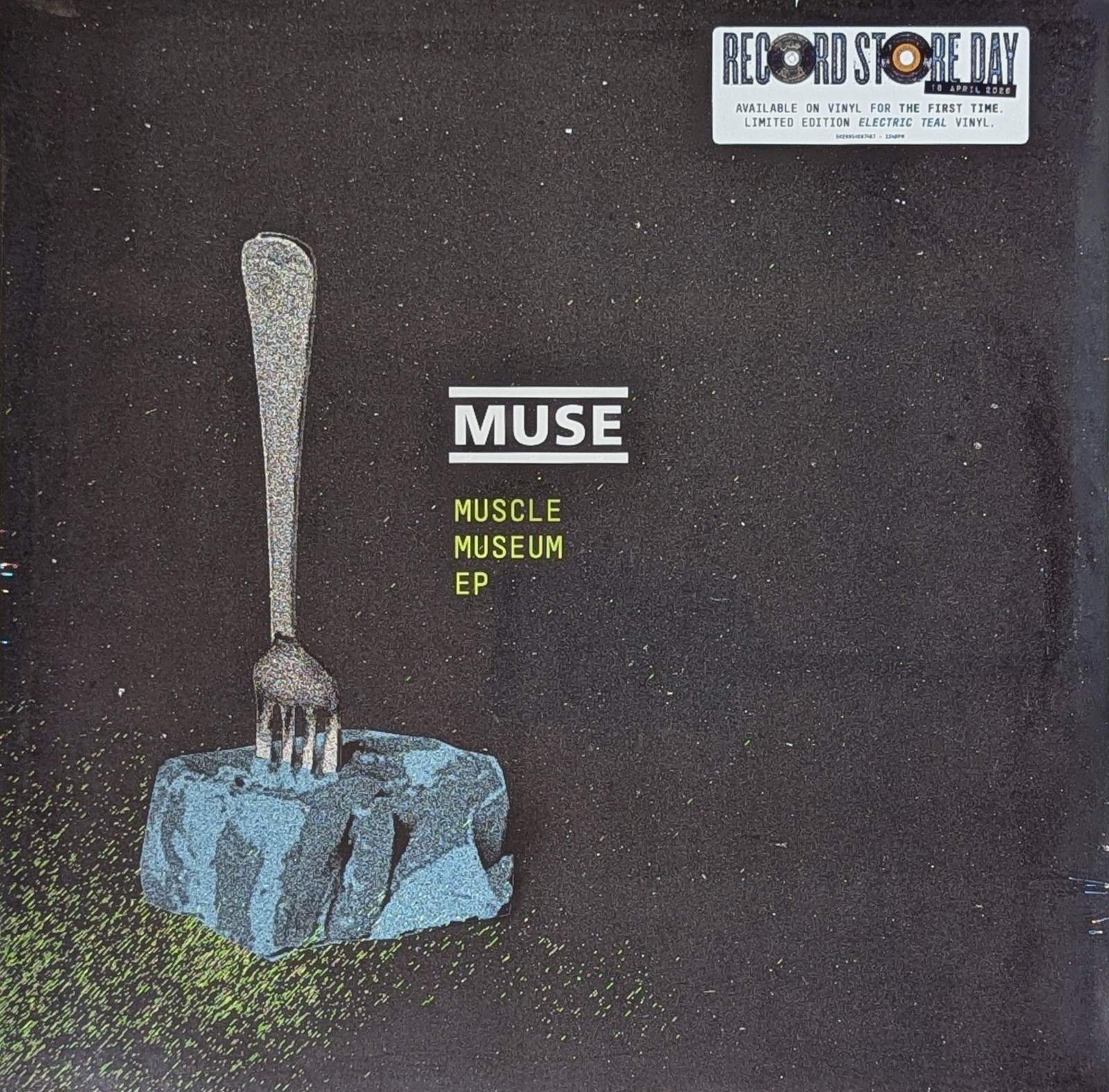 MUSE Muscle Museum SEALED limited edition EP Electric Teal Vinyl RSD