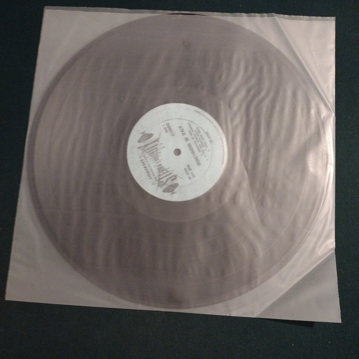 Roberto Rossani And His Orchestra ‎– Honeymoon In Italy (Vinyl LP 1959) Somerset